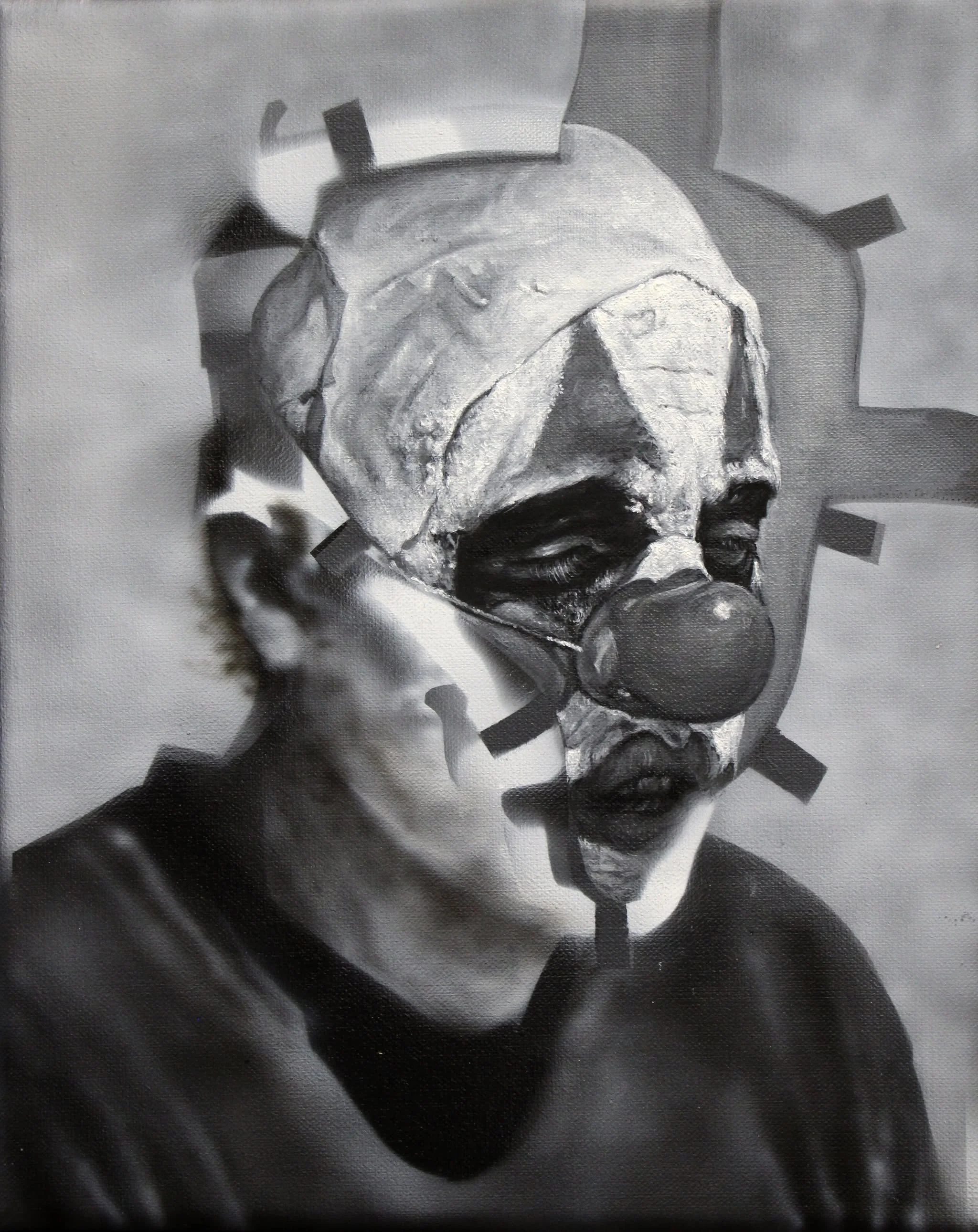 Axel Pahlavi, Mémoire, Oil and acrylics on canvas, 2022