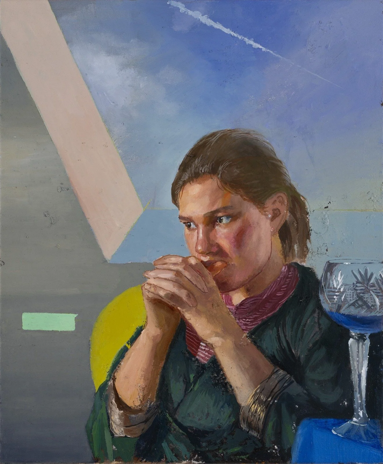 Anxiety, 2025, oil on canvas, 50x60 cm