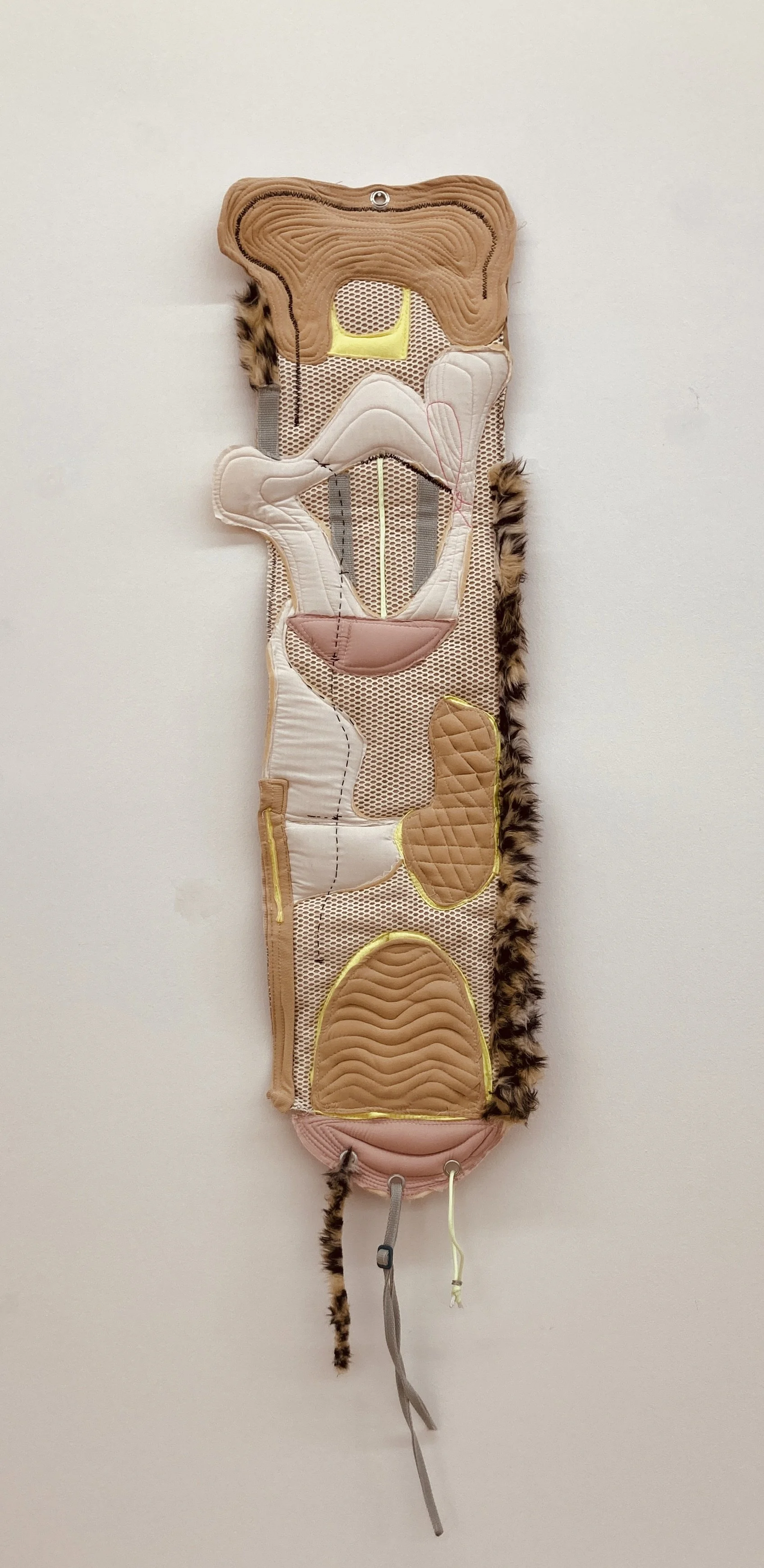 COSIMUTION LEO from the Series COSIMUTION IN COSMILUTION
Textile Object, 2026, 97x30 cm, 2.600 €
