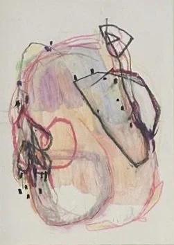 untitled, Series COSIMUTION IN COSMILUTION, mixed media on paper, 15x21 cm, 2026, 590 € (framed)