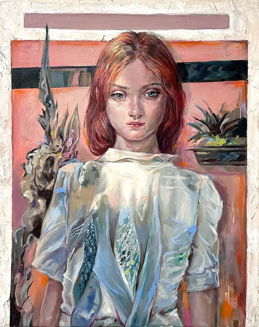 So klar, 2025, 30x50cm, oil on linen