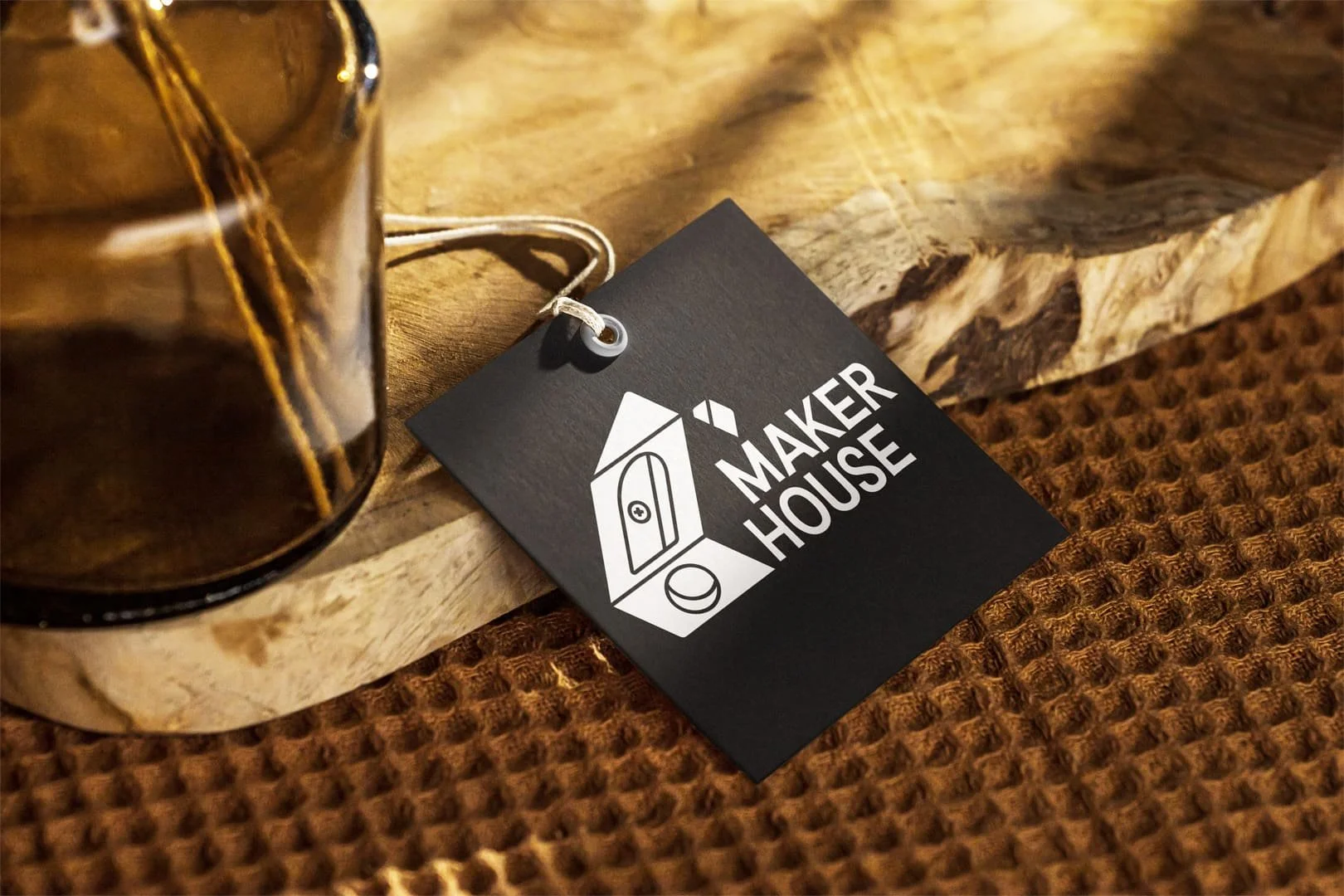 a photo of maker house logo