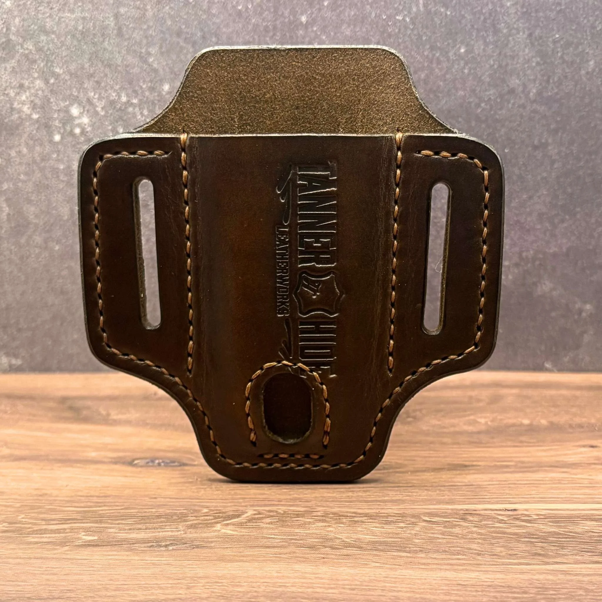Leather multi-tool sheath for everyday carry