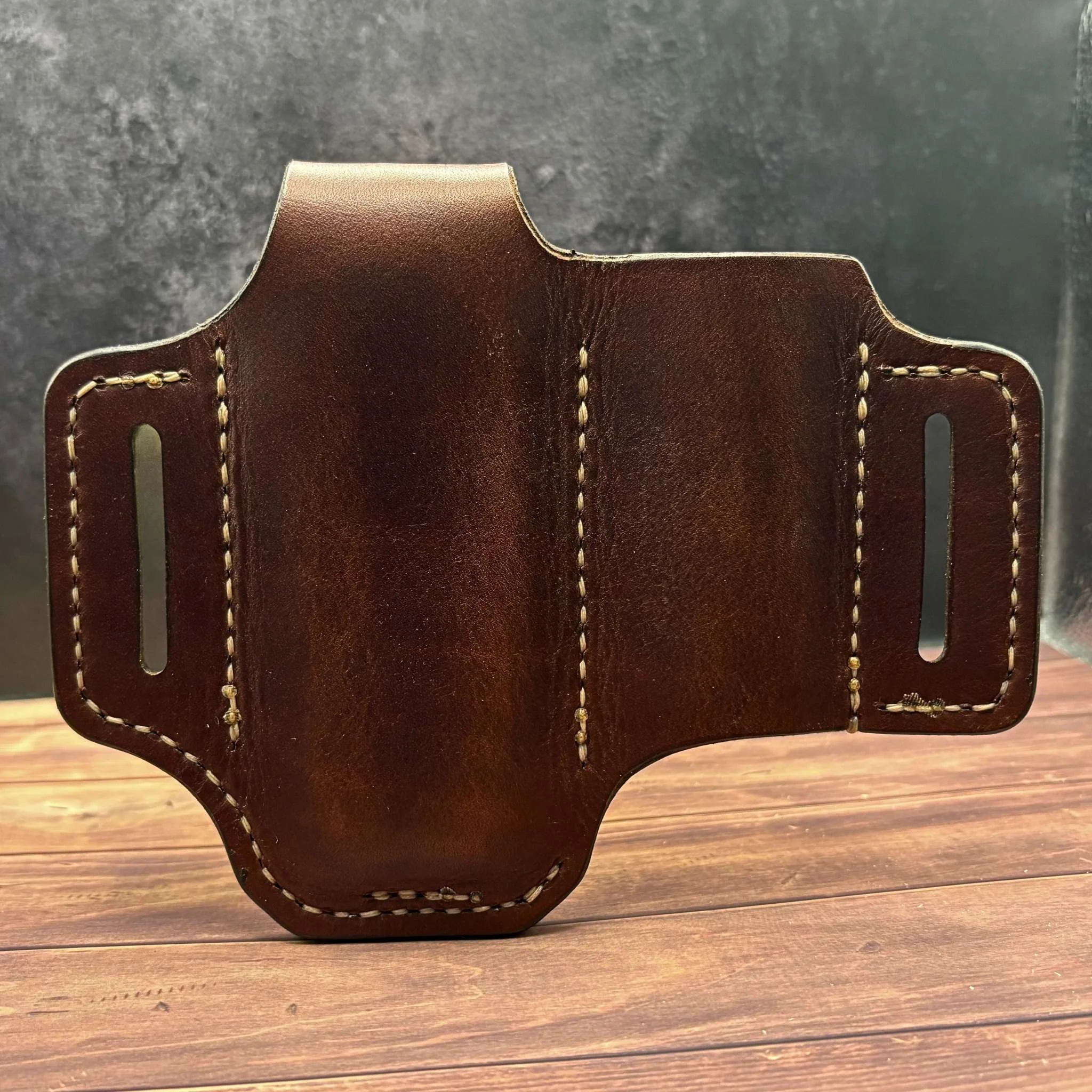 Leather multi-tool sheath for everyday carry