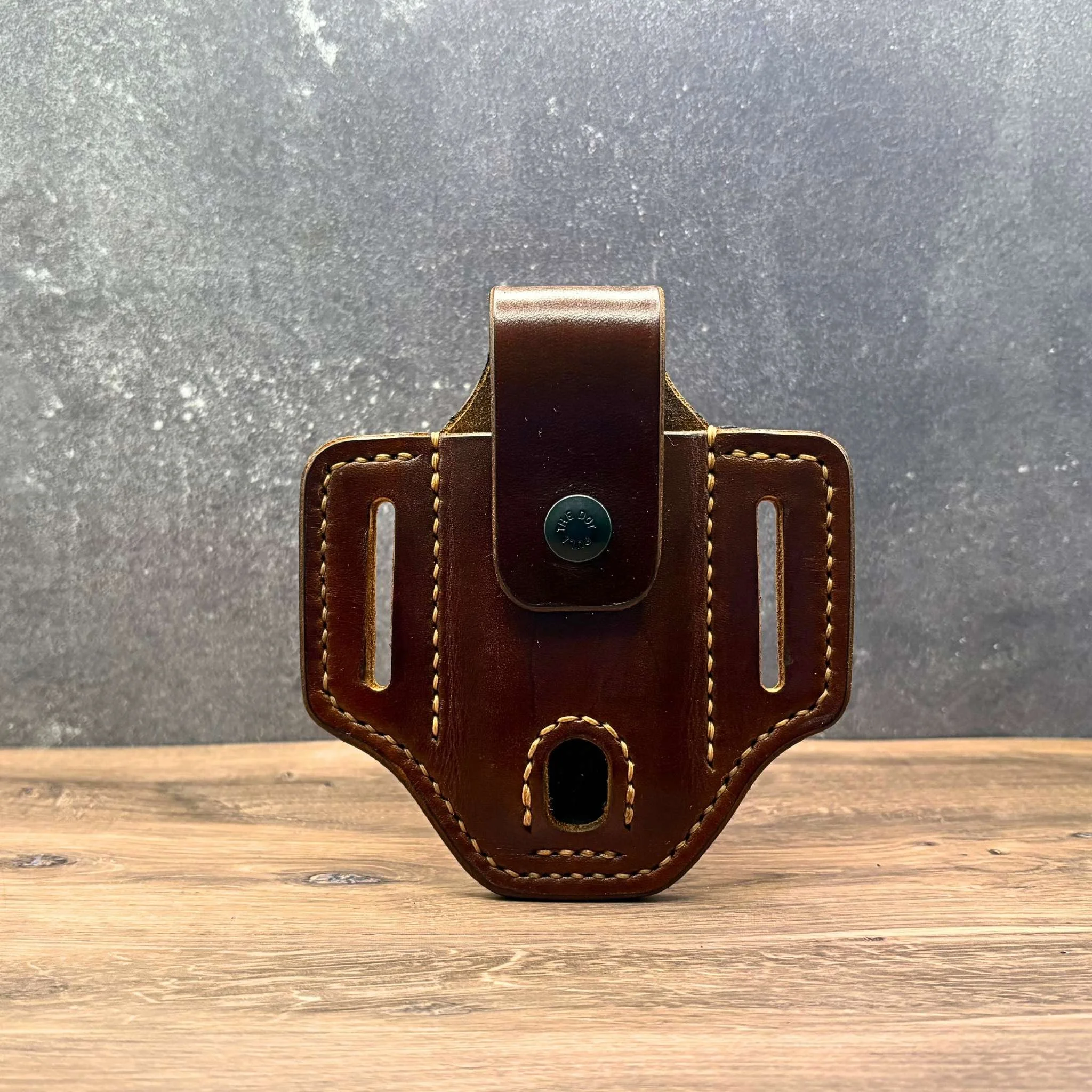 Leather multi-tool sheath for everyday carry
