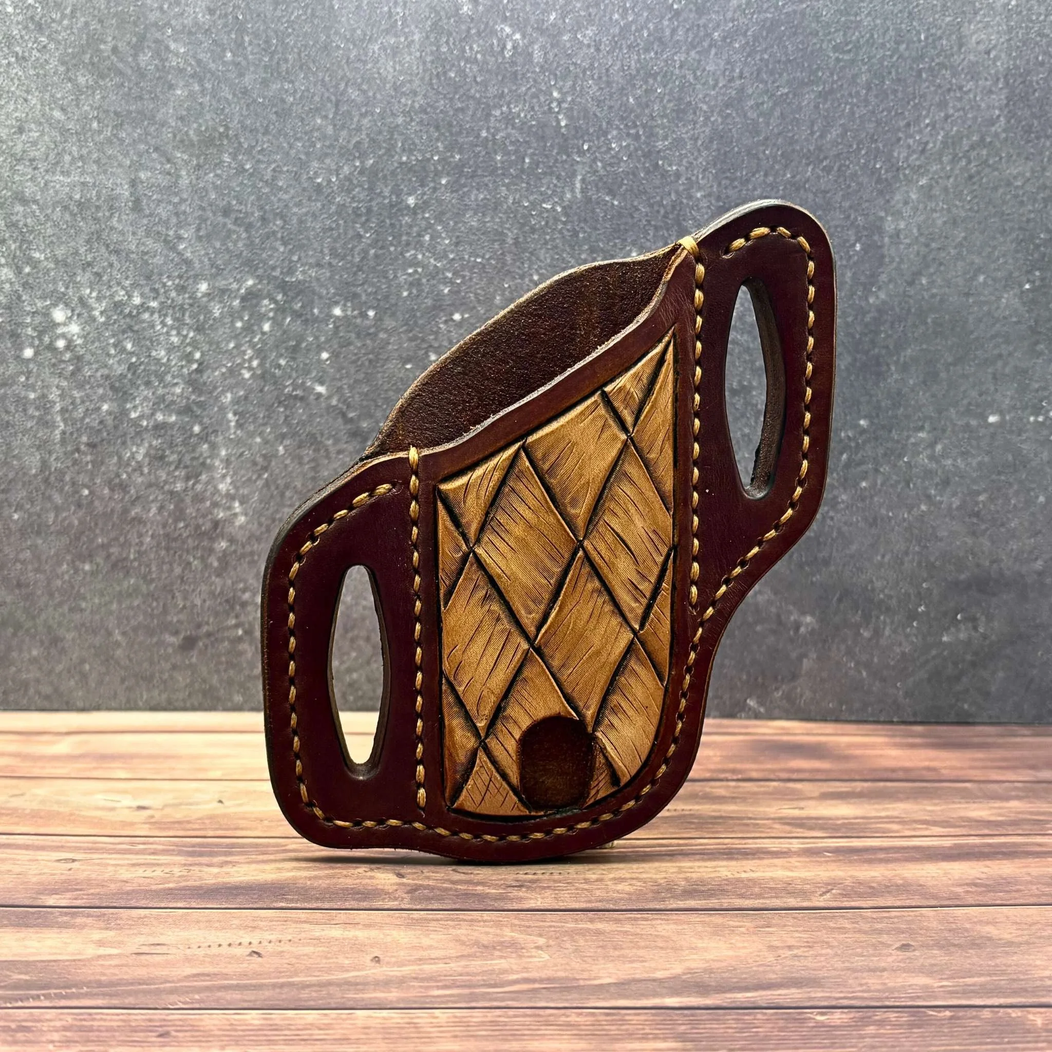 Leather multi-tool sheath for everyday carry