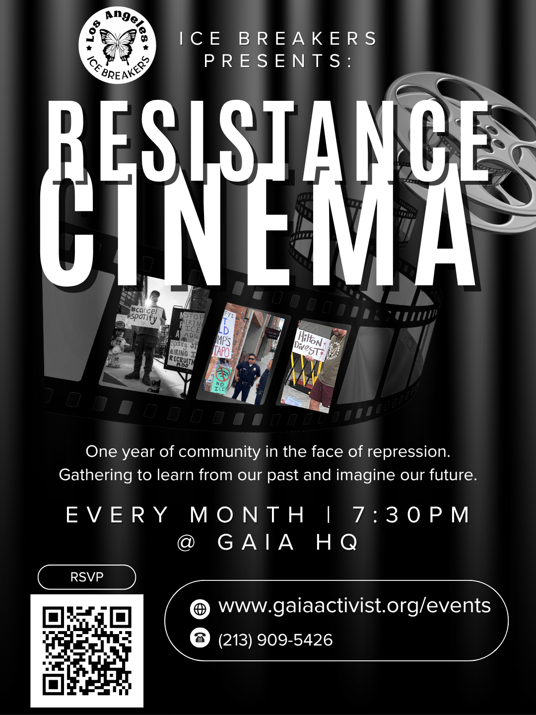 Resistance Cinema Turns One Year Old!