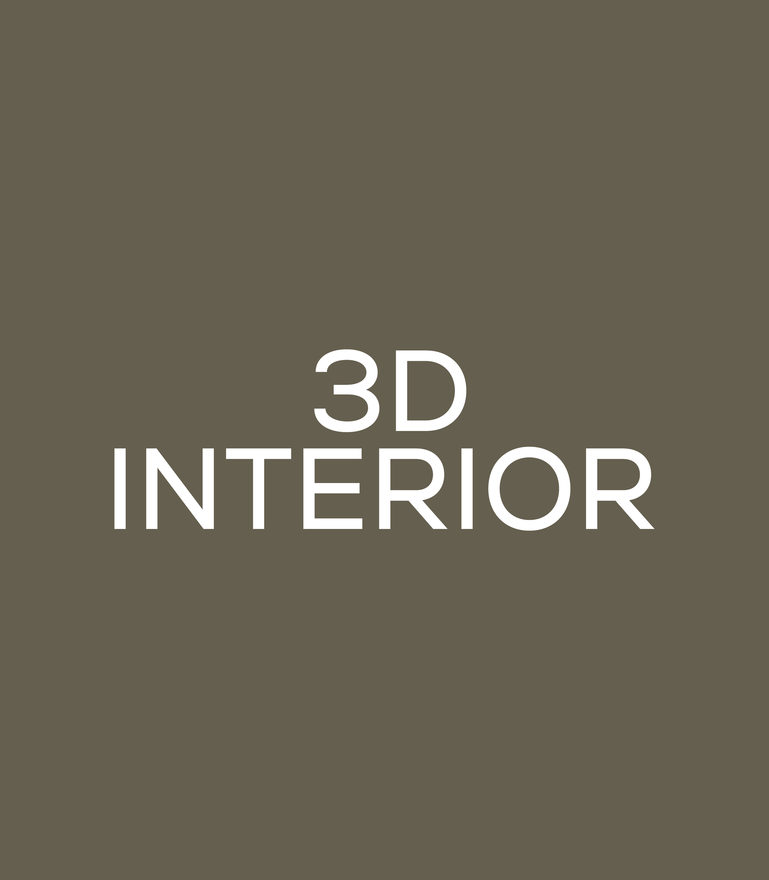 3D Interior Design Services