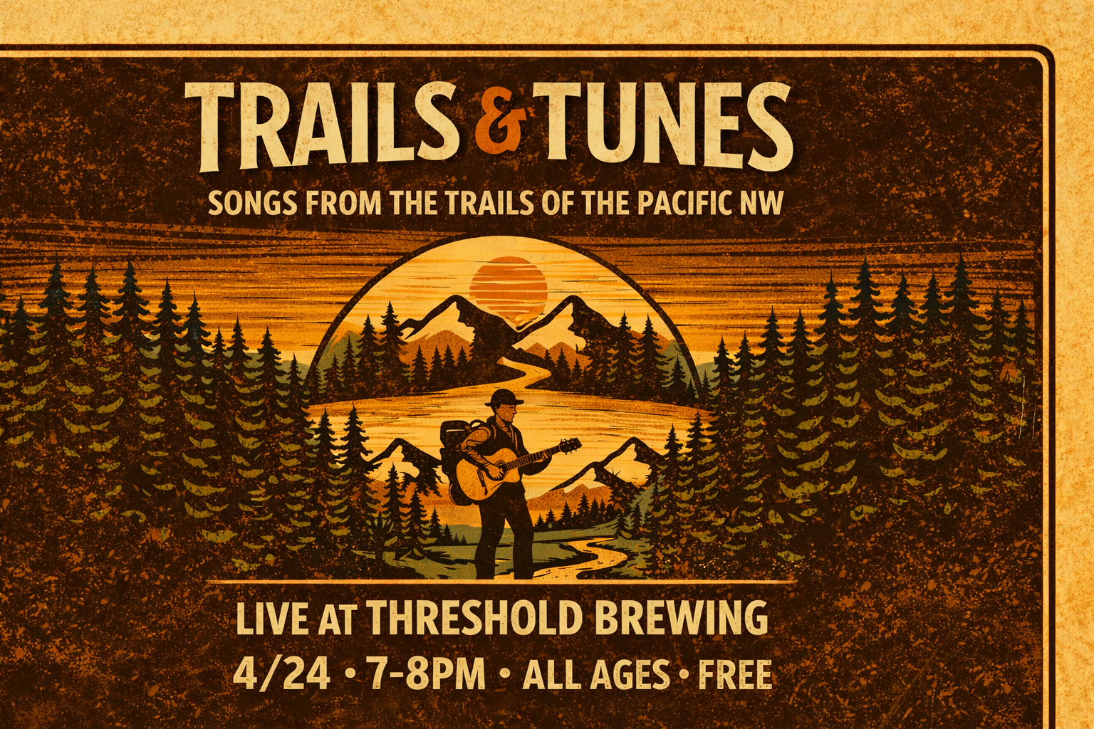Trails &amp; Tunes  at Threshold Brewing