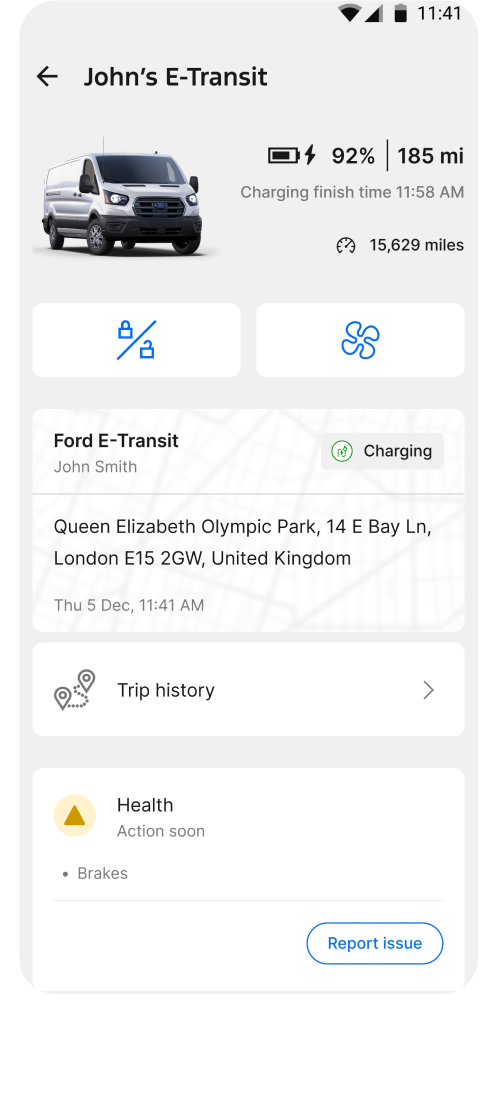 Get insights into vehicle health