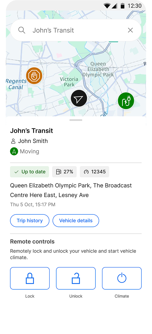 Track your fleet on live map