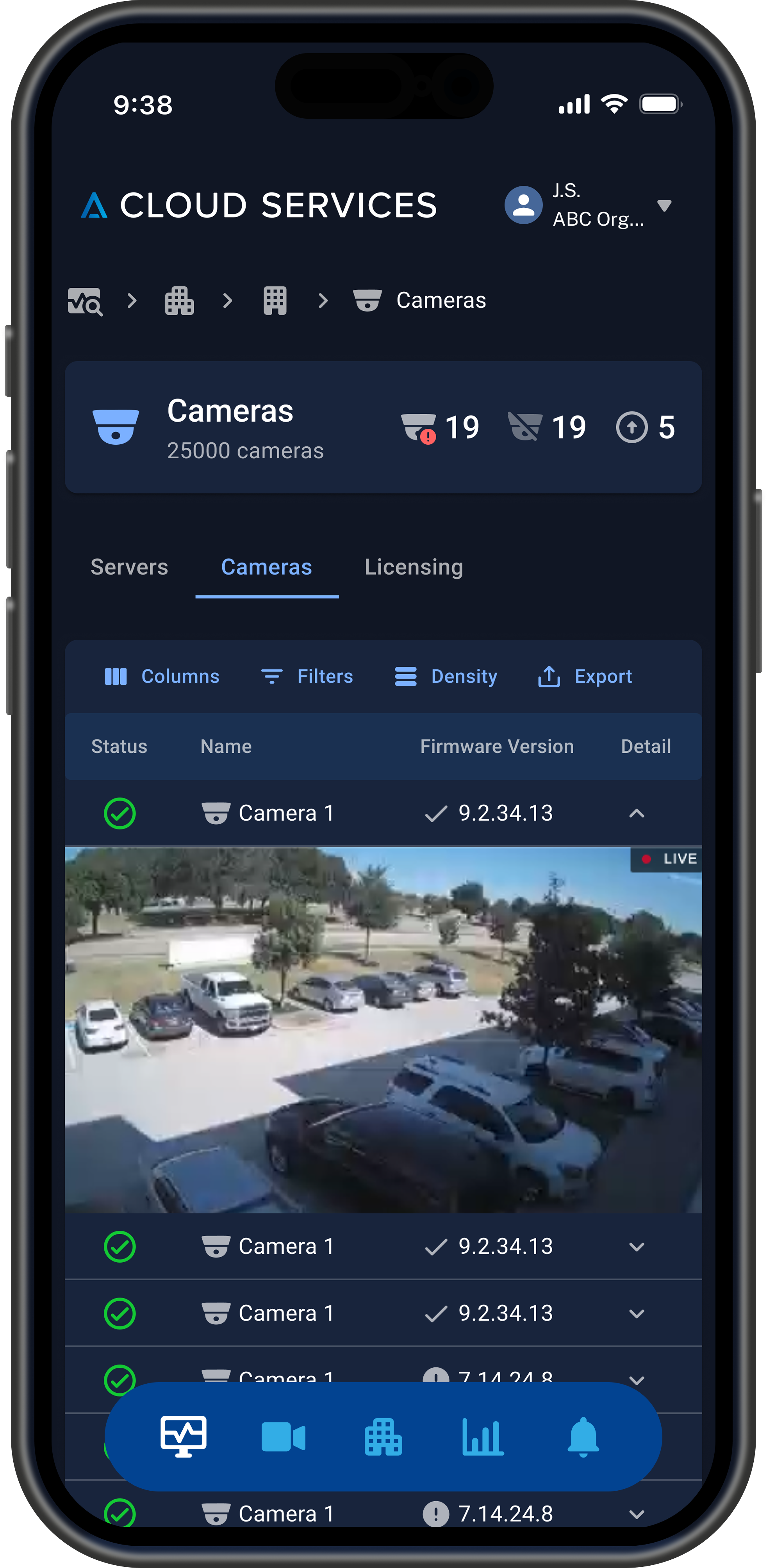 mobile video view