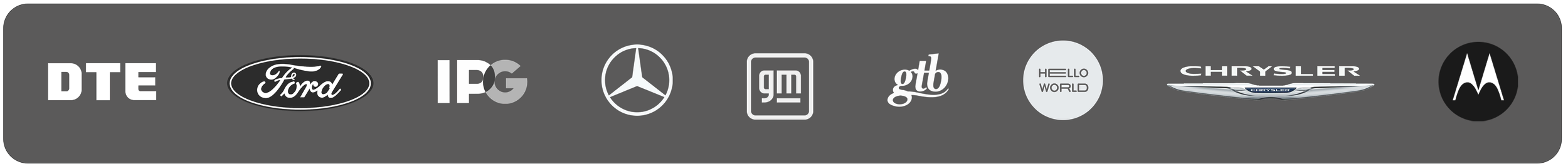 List of companies I worked for