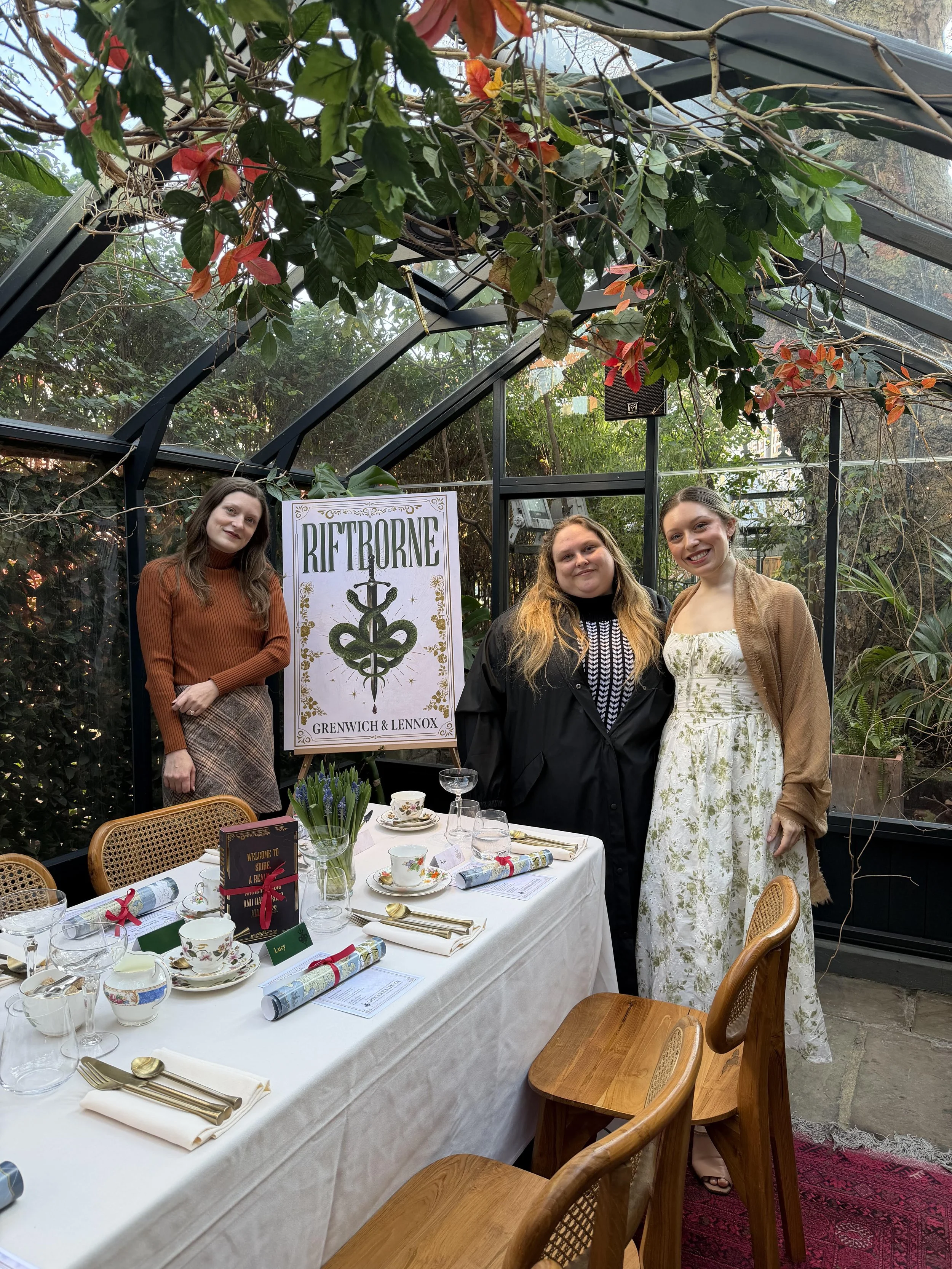 An Exclusive Afternoon Tea w/ Grenwich &amp; Lennox: Penguin UK &amp; House of YA