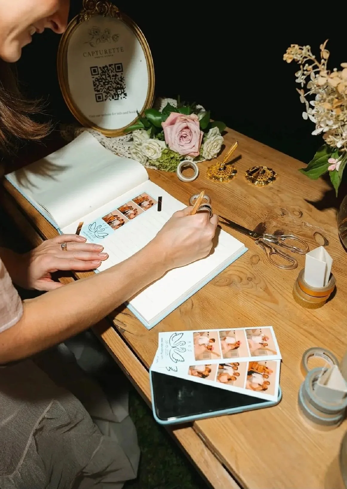 vintage wedding photo booth rental Hudson Valley