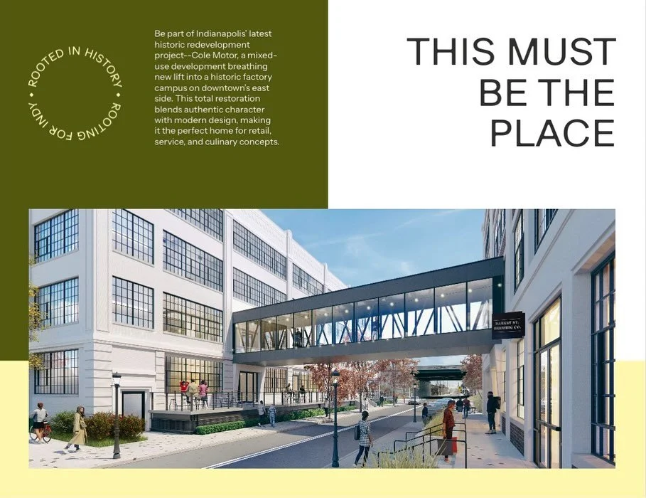 RETAIL! Guess what? It grows the economy. Benefits everybody. And we&rsquo;re looking for it here at Cole Motor. Send this to any small biz owners you know that want welcome people into a gorgeous historic factory with really good connectivity to the