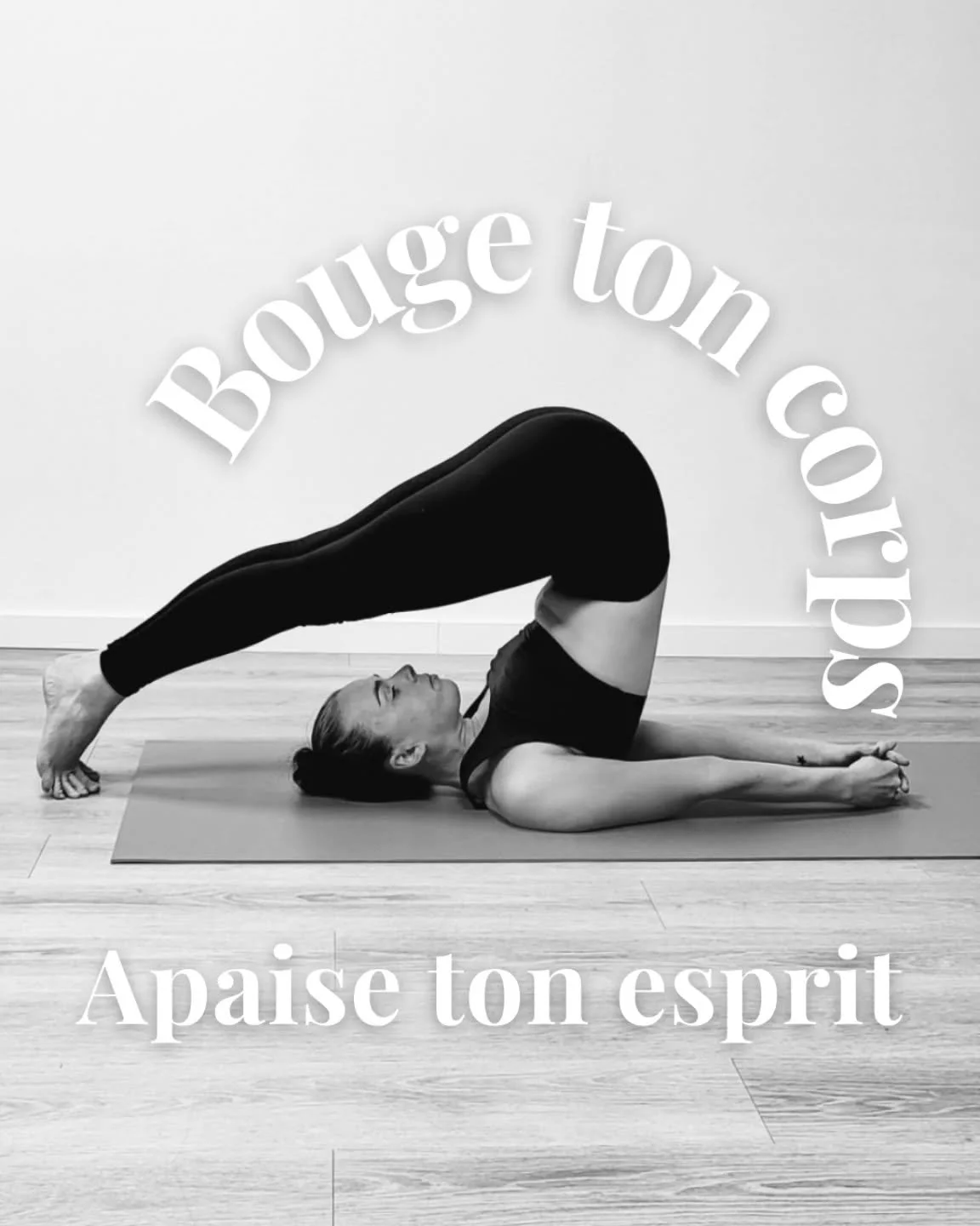 BOUGE TON CORPS | APAISE TON ESPRIT

Nouvelle ann&eacute;e, m&ecirc;me corps.
Mais d&rsquo;autres besoins.

Mal de dos,tensions qui s&rsquo;installent,p&eacute;rin&eacute;e fragilis&eacute;,fatigue corporelle.

Le Pilates invite &agrave; bouger autre