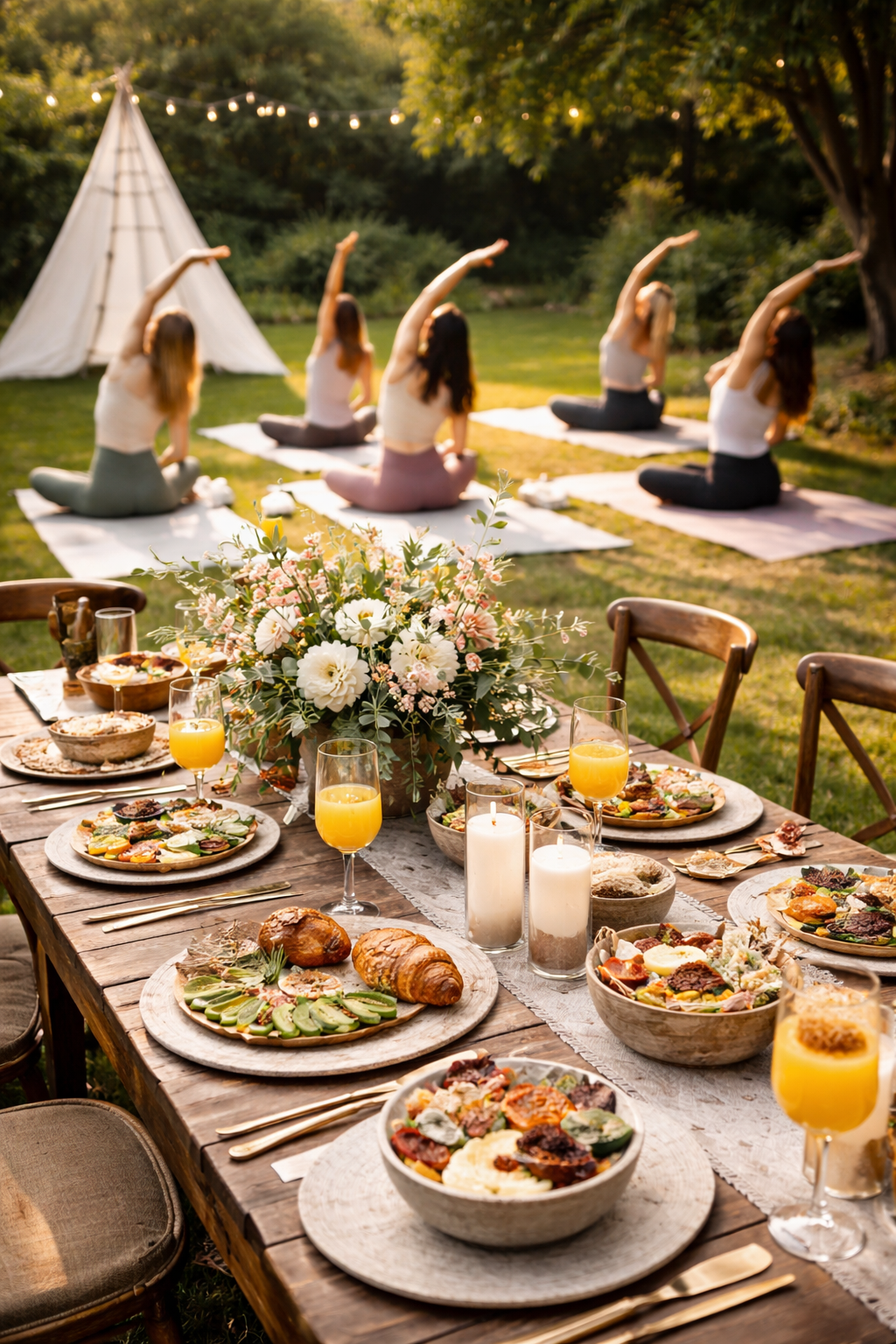 Événement Pilates et brunch en extérieur à Caen ou en Normandie
