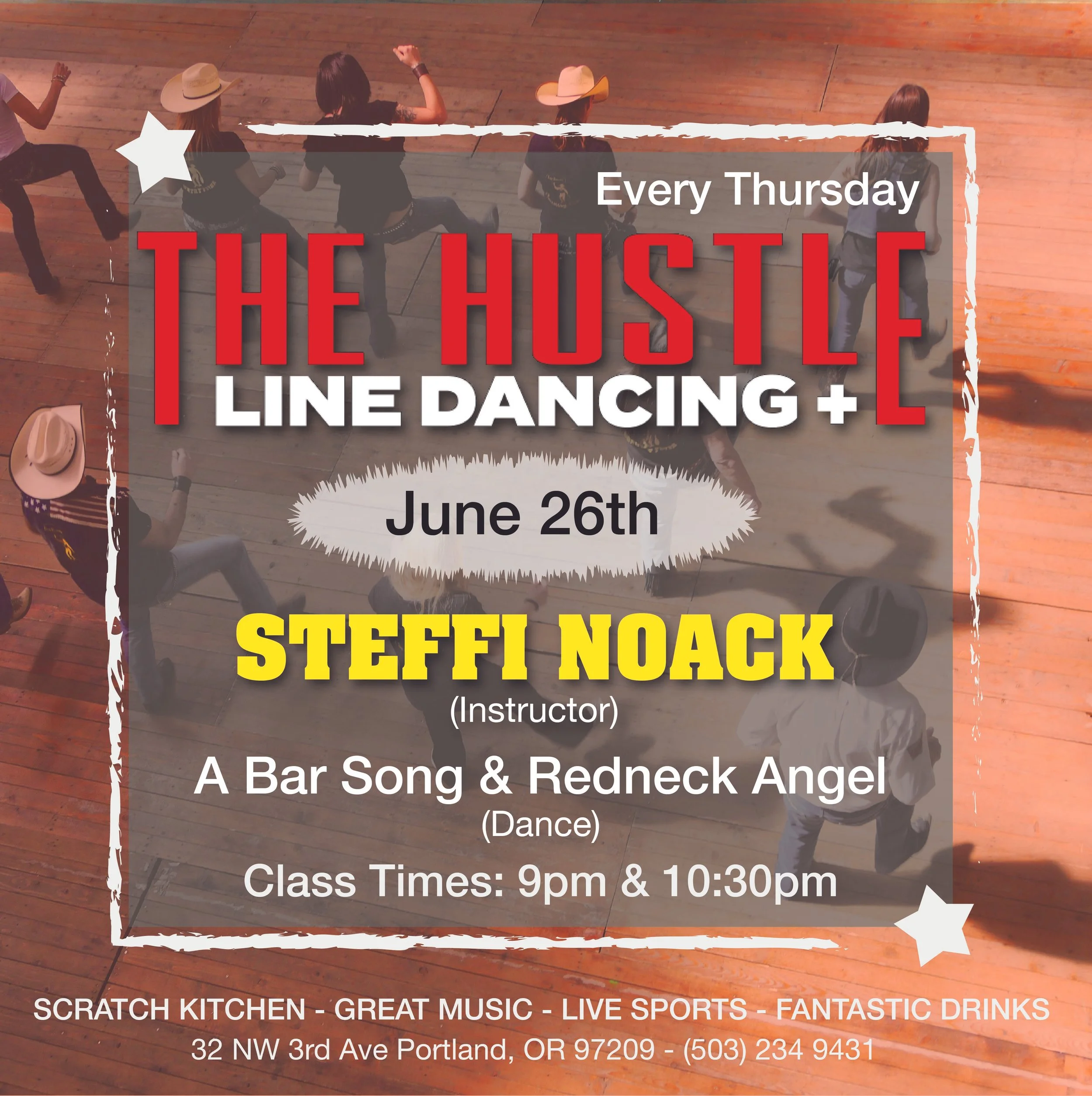 Line dance lessons