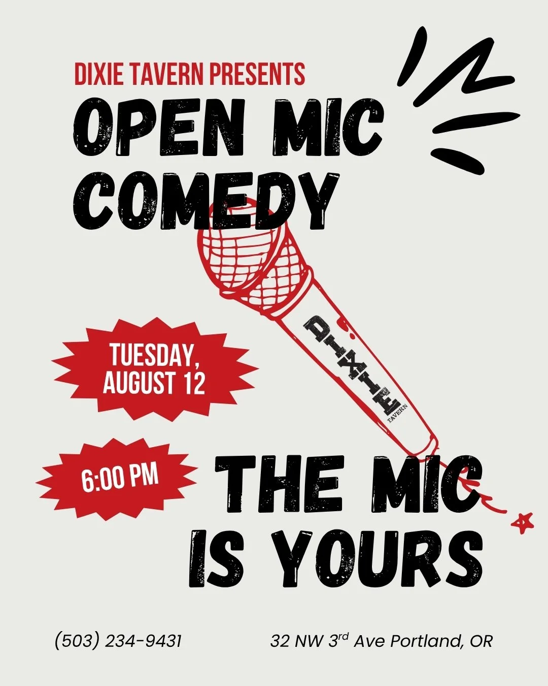 Open Mic Comedy Show