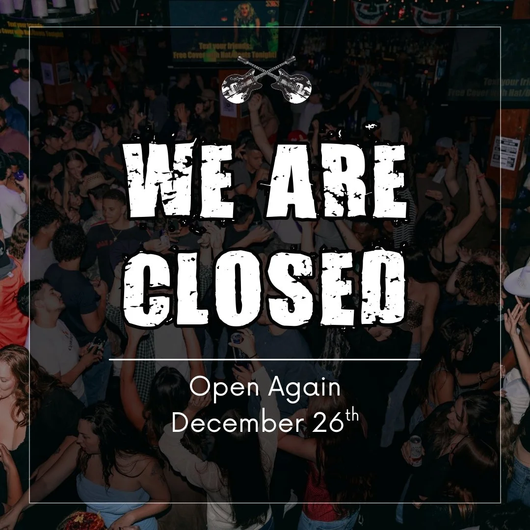 We’re Closed
