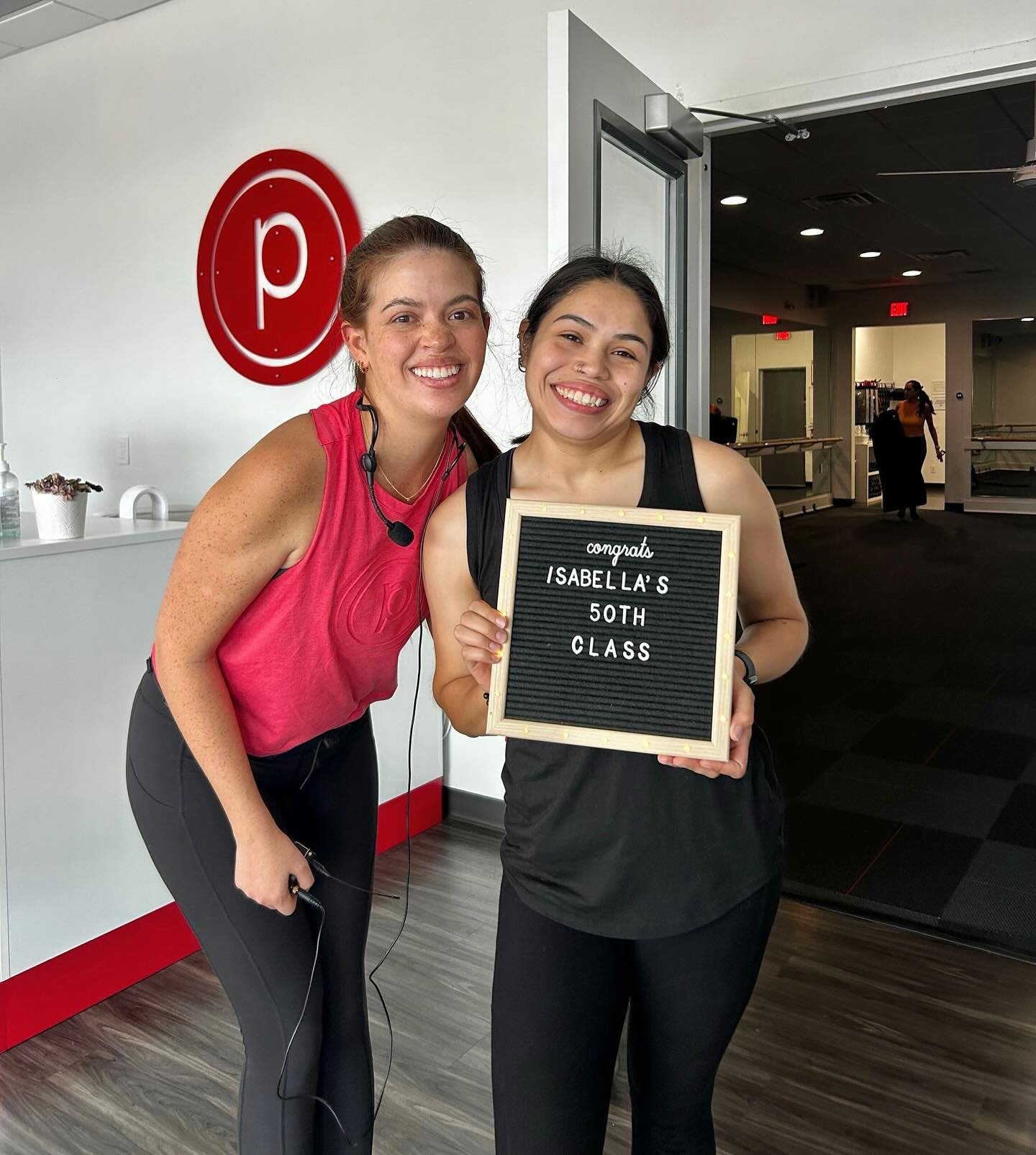 Go Isabella! Woohoo on your 50th class ⭐️ show her some love below 💞 #pbmilestone #pbgoals #purebarresfw