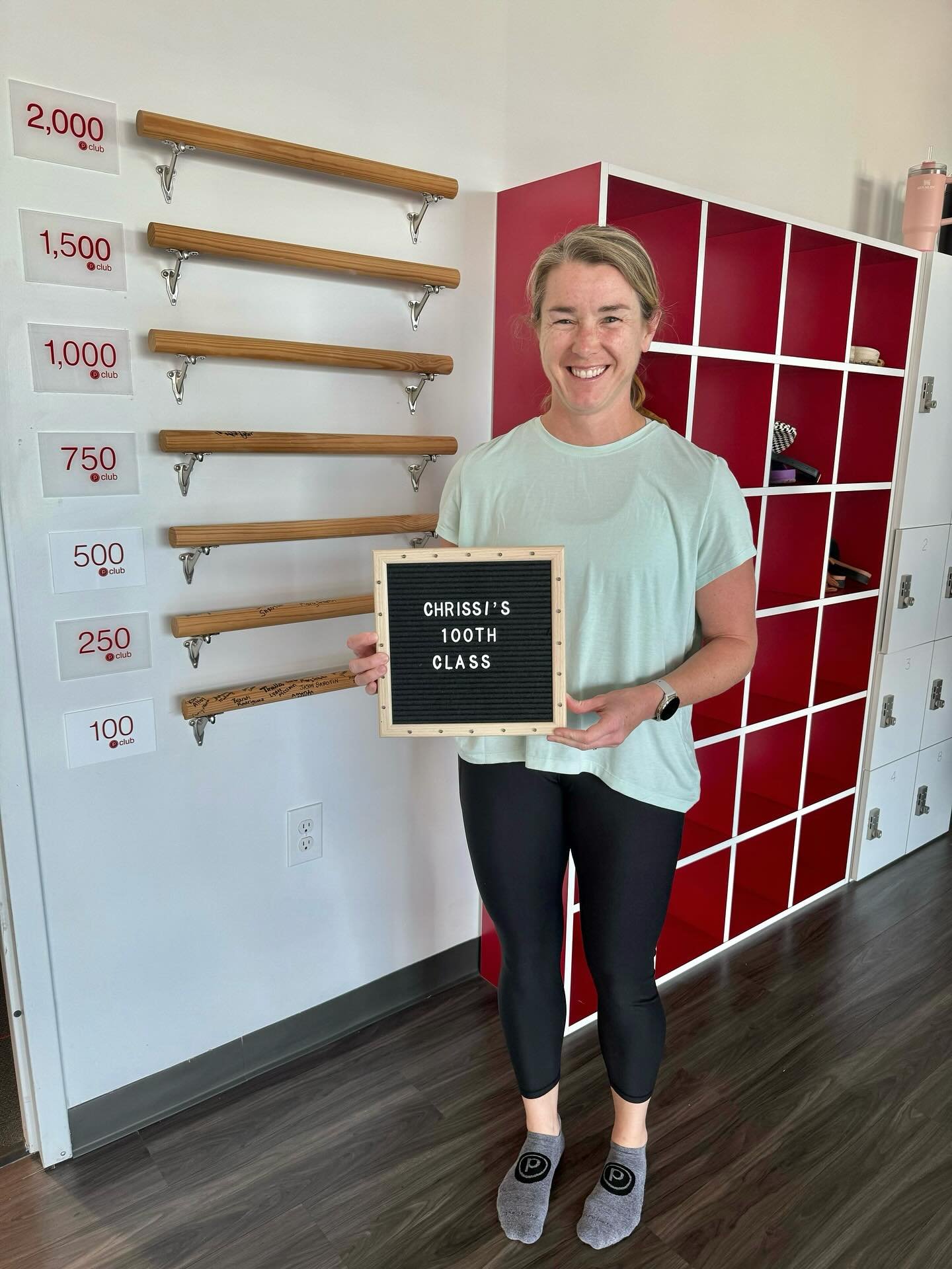 Go Chrissi! ❤️ 100 Classes Complete, big congratulations⭐️ share some congrats below! #pbmilestone #pbgoals #100classes