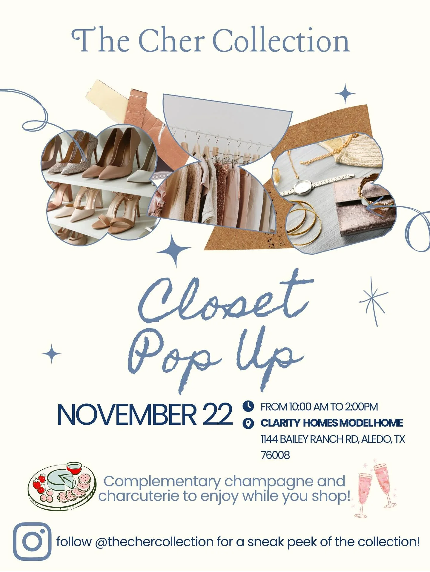 Come support our very own Emma as she hosts &ldquo;The Cher Collection&rdquo; Closet Pop-Up! 🛍️ This isn&rsquo;t just an amazing collection of beautiful, high-fashion items; it&rsquo;s a sale with heart. Every purchase celebrates the incredible styl