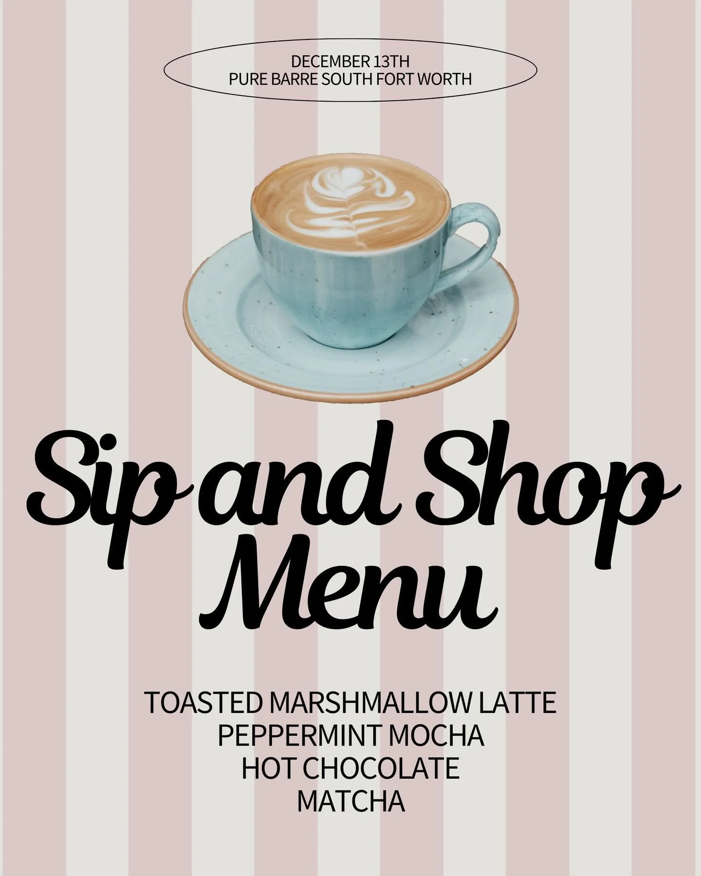 Your weekend plans just got better!
Join us in the studio for a special CRUISE CART coffee pop up this Saturday! Because every shake deserves a sip ❤️