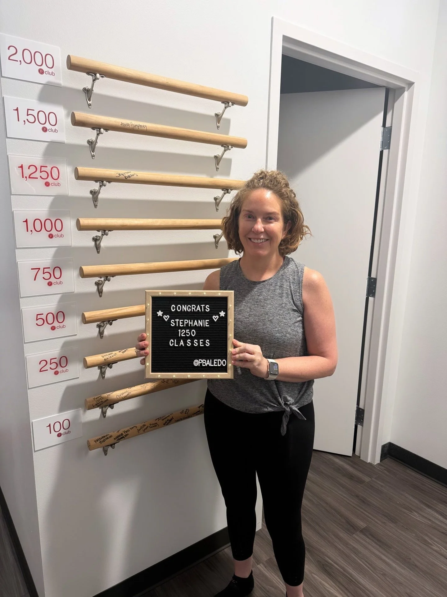WOW!! 1,250 classes ✨ what a milestone!
Stephanie, 1,250 classes across your barre journey &mdash; seriously impressive.
Thank you for letting us celebrate this moment with you ❤️💪🏼