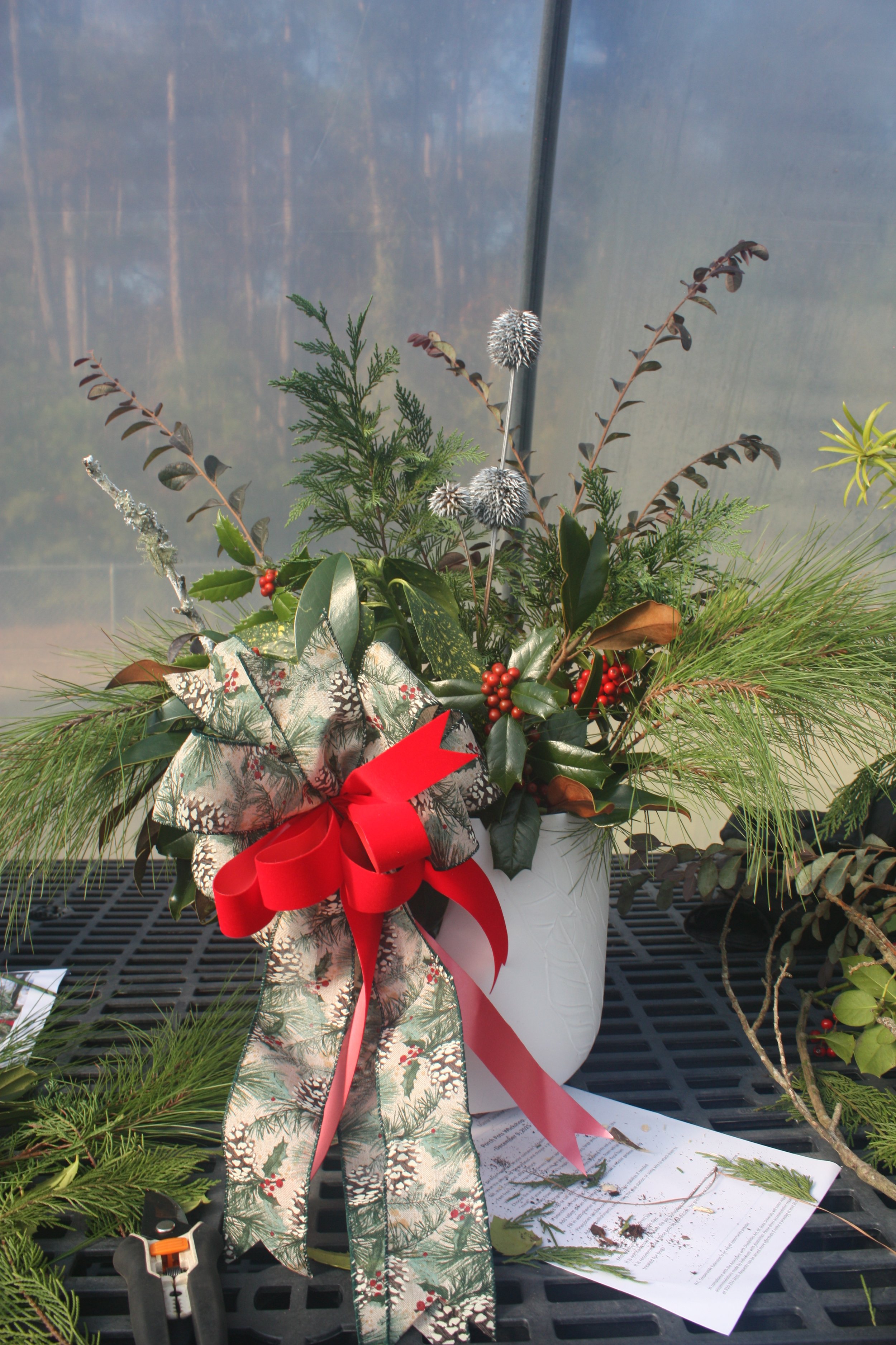 🌿Holiday Porch Pot Workshops