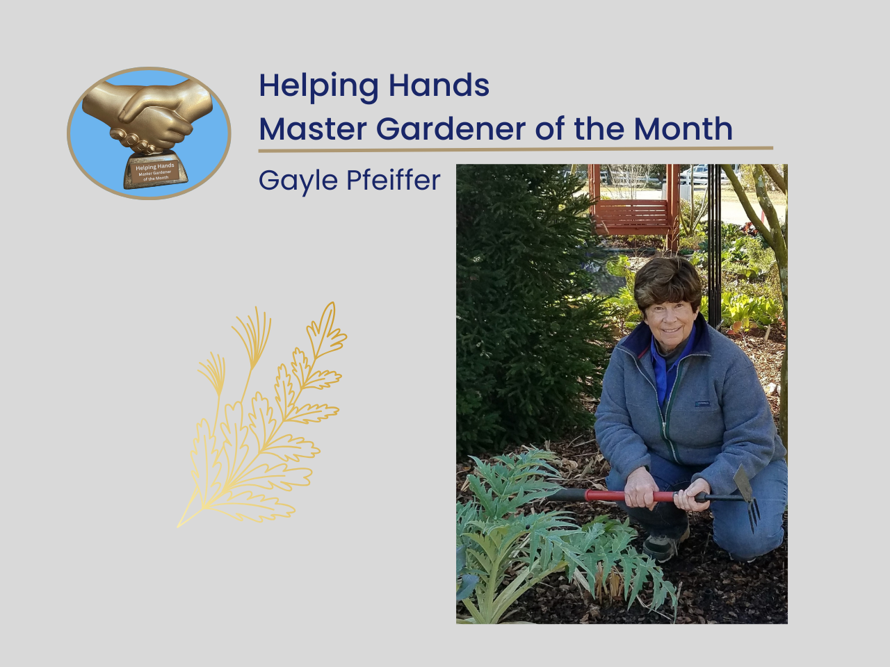 😊Friendly Smile, Steadfast Service: Honoring Gayle Pfeiffer