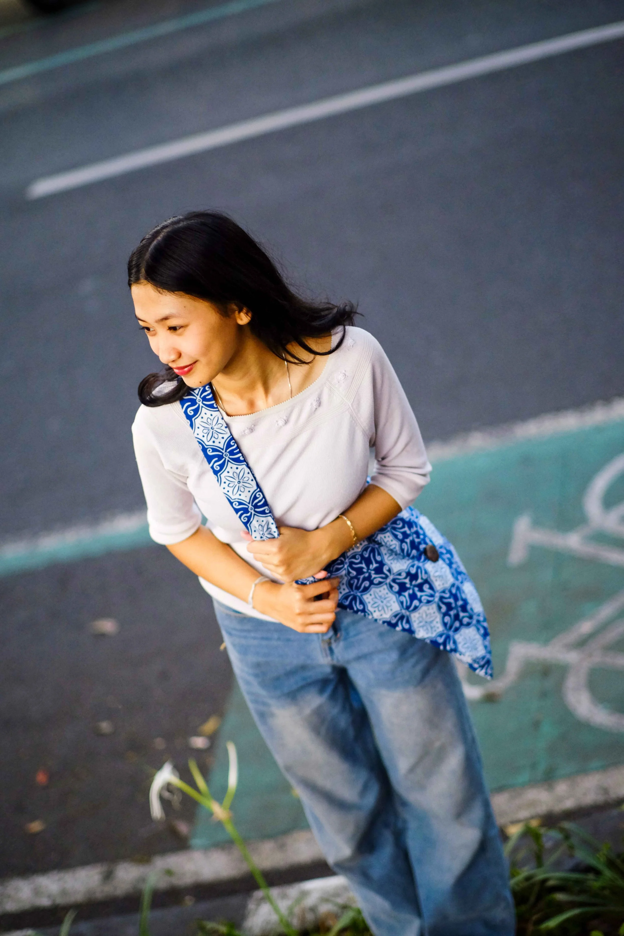 Blue Batik Hobo Bag w_ Button 12.jpg