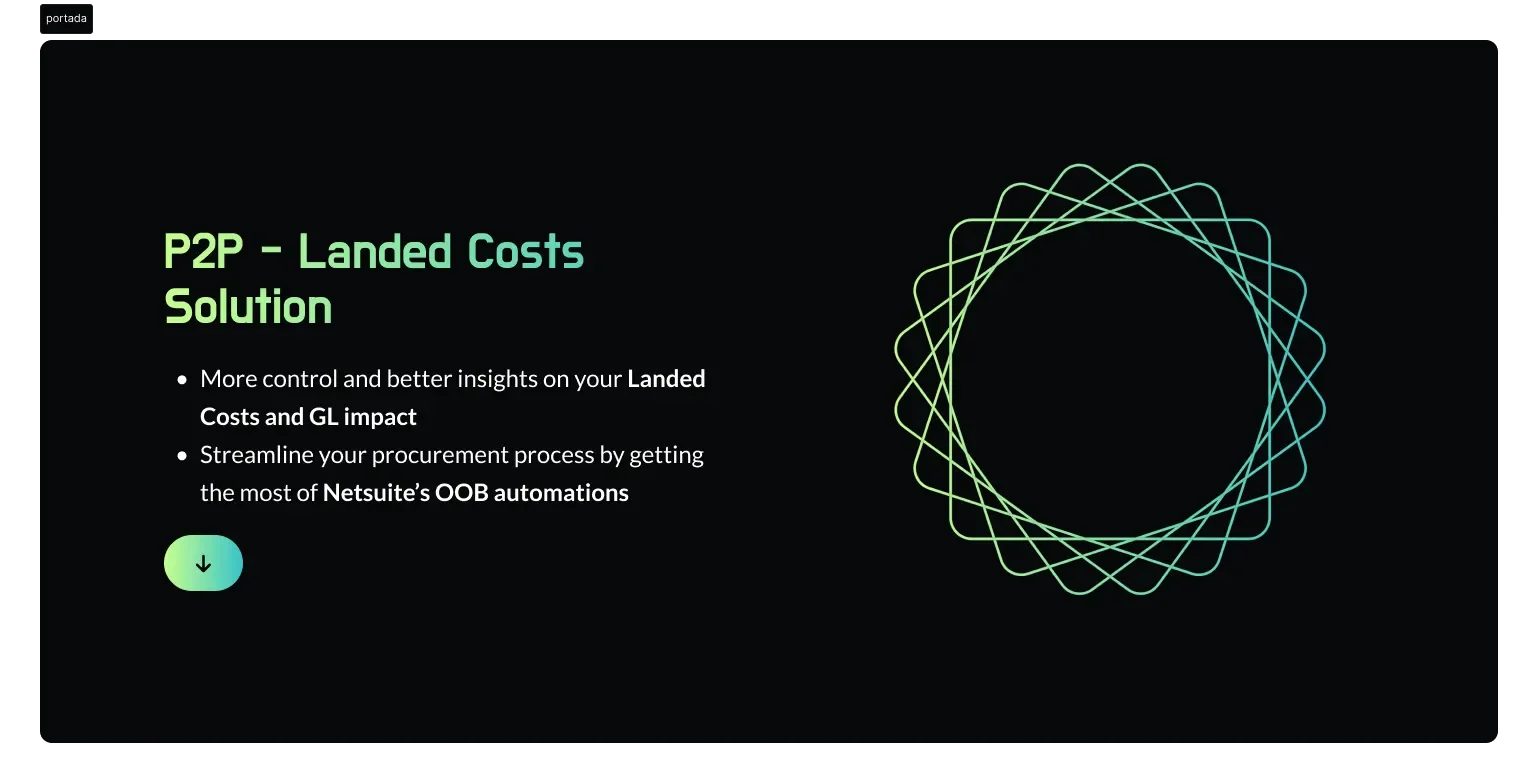 NetSuite — P2P Streamlining: Landed Costs calculation for improved GL Impact control