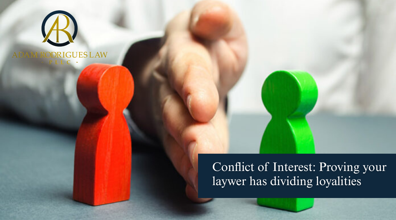 A defense lawyer must have divided loyalties illustrating conflict of interest claim under Cuyler v. Sullivan in post-conviction case