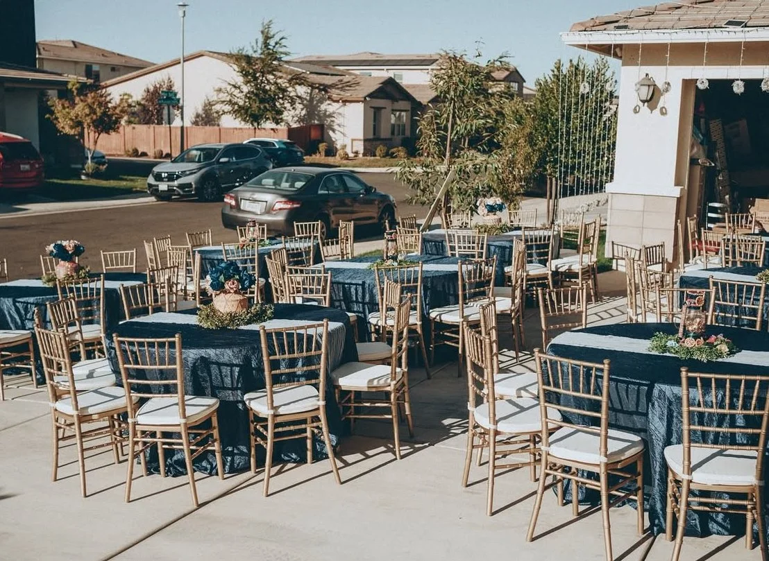 Tables and Chairs Rental