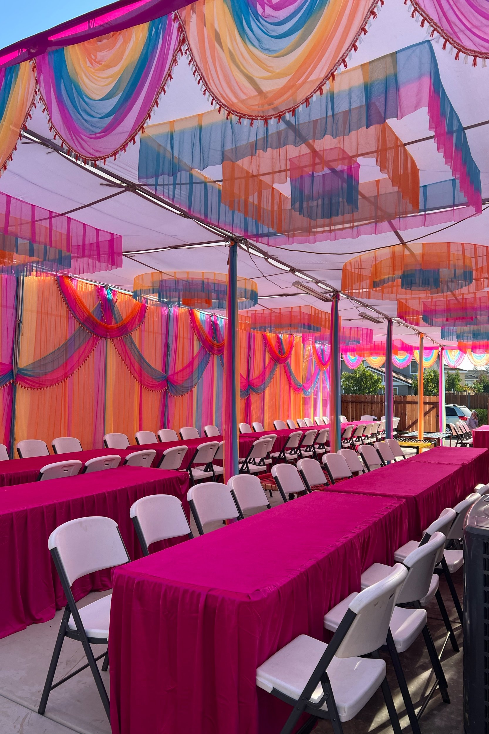 Colorful Indian Style Tent