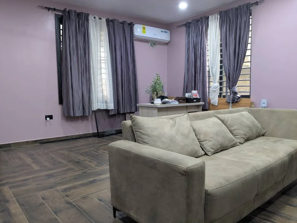 Photograph of housing HVAC unit.