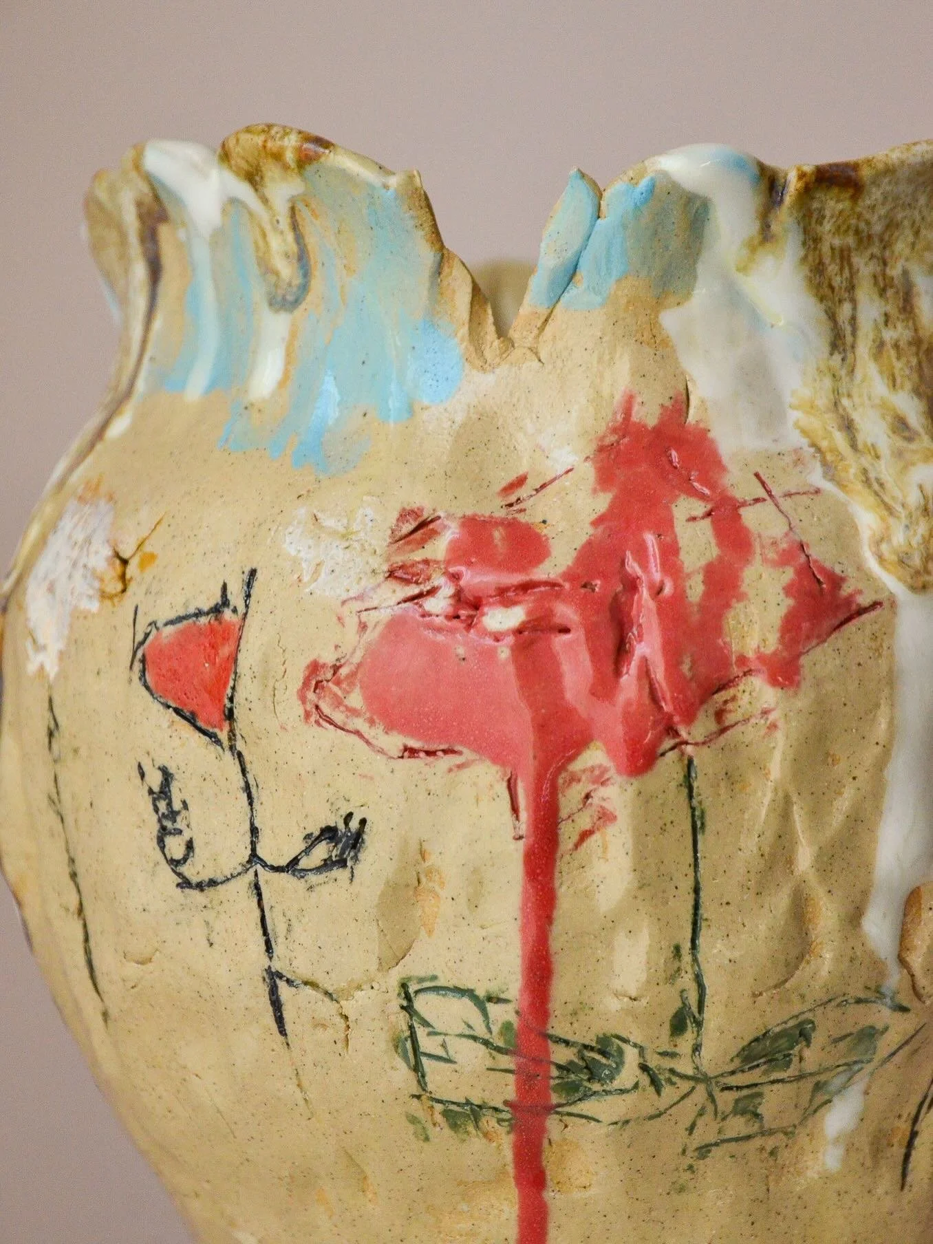 Here&rsquo;s a cruise around this new piece titled &lsquo;honey, i&rsquo;m home!&rsquo; The first vessel of 2026 :) 

The past year I spent a lot of time thinking about the big questions and how my energy and attention impacts the whole. I have spira