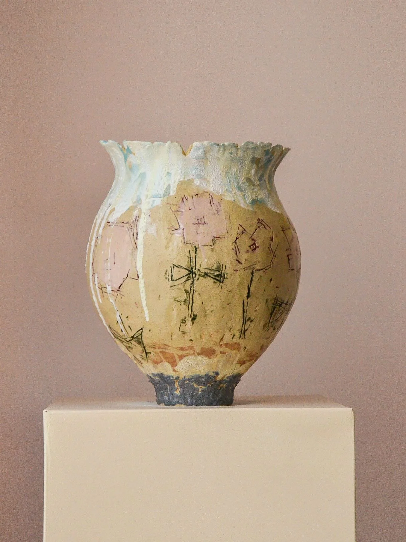 more than i&rsquo;ll ever know 
10&rdquo; x 8.5&rdquo;
stoneware, glaze 
(family matters collection)