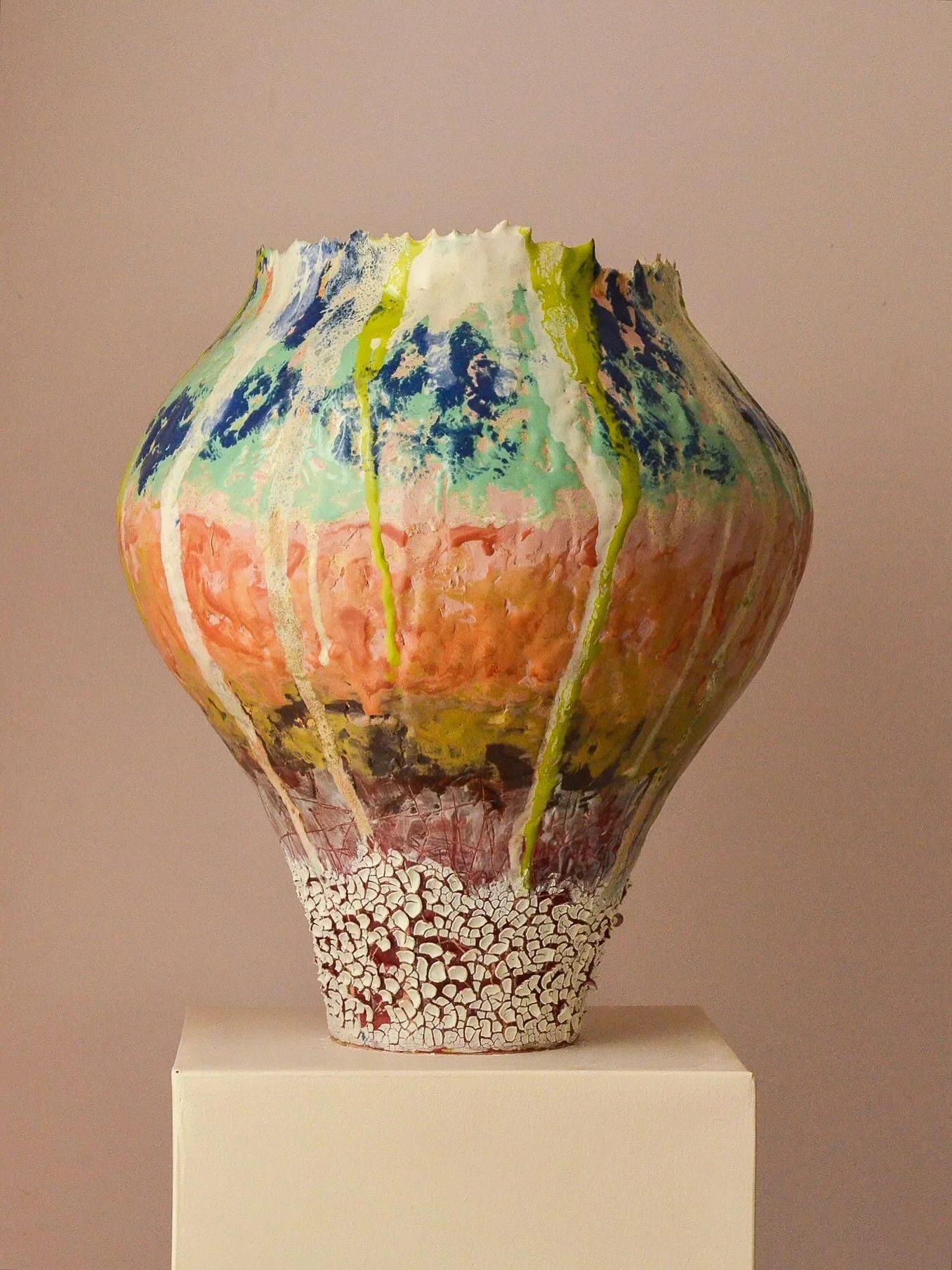 the first piece of a two piece commission for art consultants @55maxlondon. 

it was truly a profound experience to return to older work with new eyes for these works. 

I can&rsquo;t wait to see them sing in the clients gorgeous space 

everything i