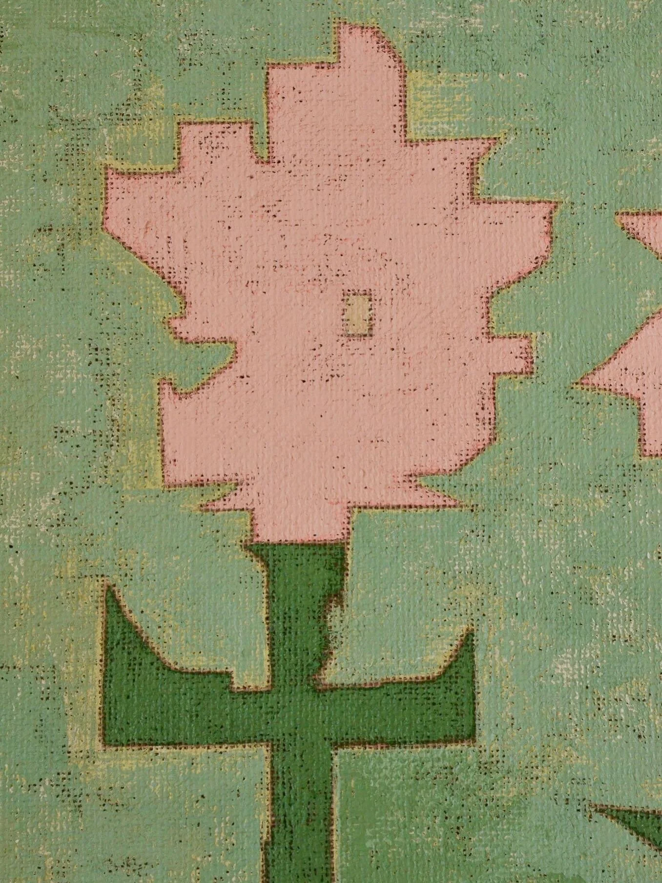 working on large scale paintings even though I am on a ceramic collection deadline. I don&rsquo;t sleep. Possessed by flowers instead.