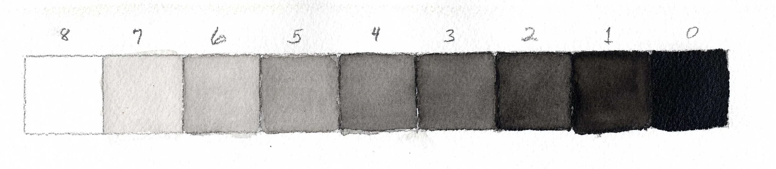 Create And Use A Value Scale For Better Watercolor Paintings