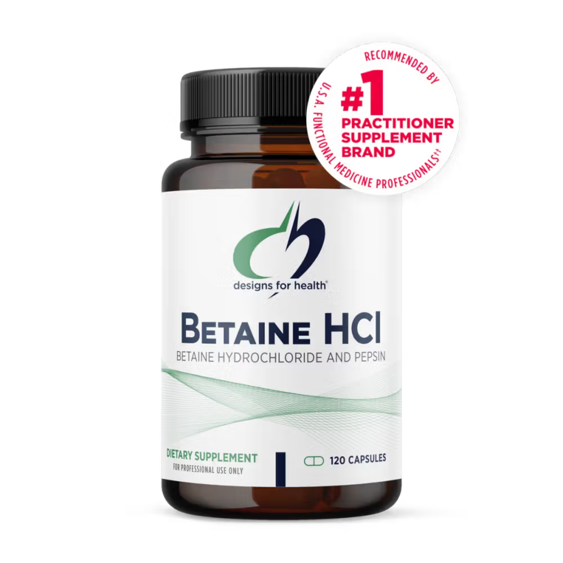 Betaine HCl digestive enzyme supplement for gut health and stomach acid support