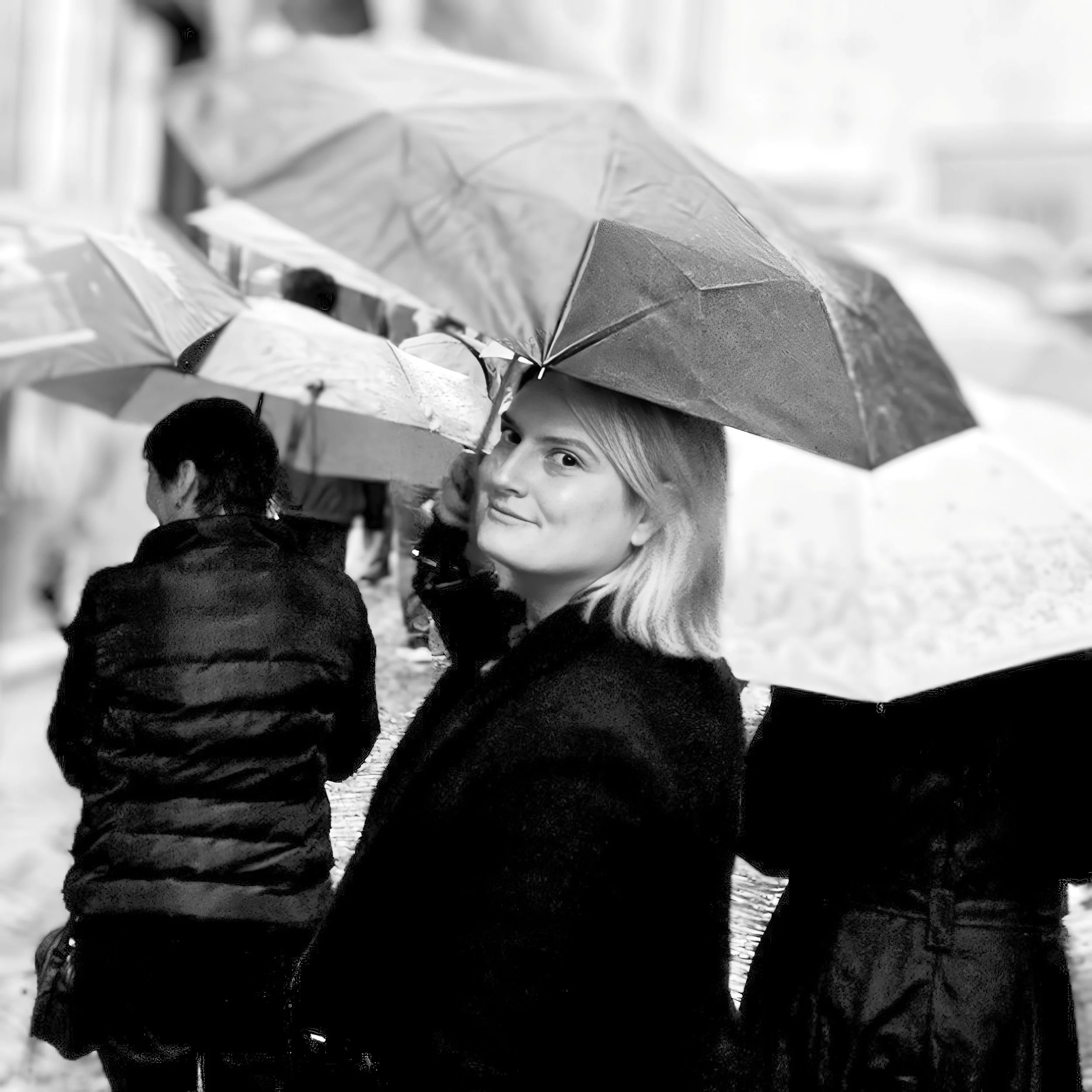 The Glance 1 - Bergamo, Umbrellas In Città Alta Photo