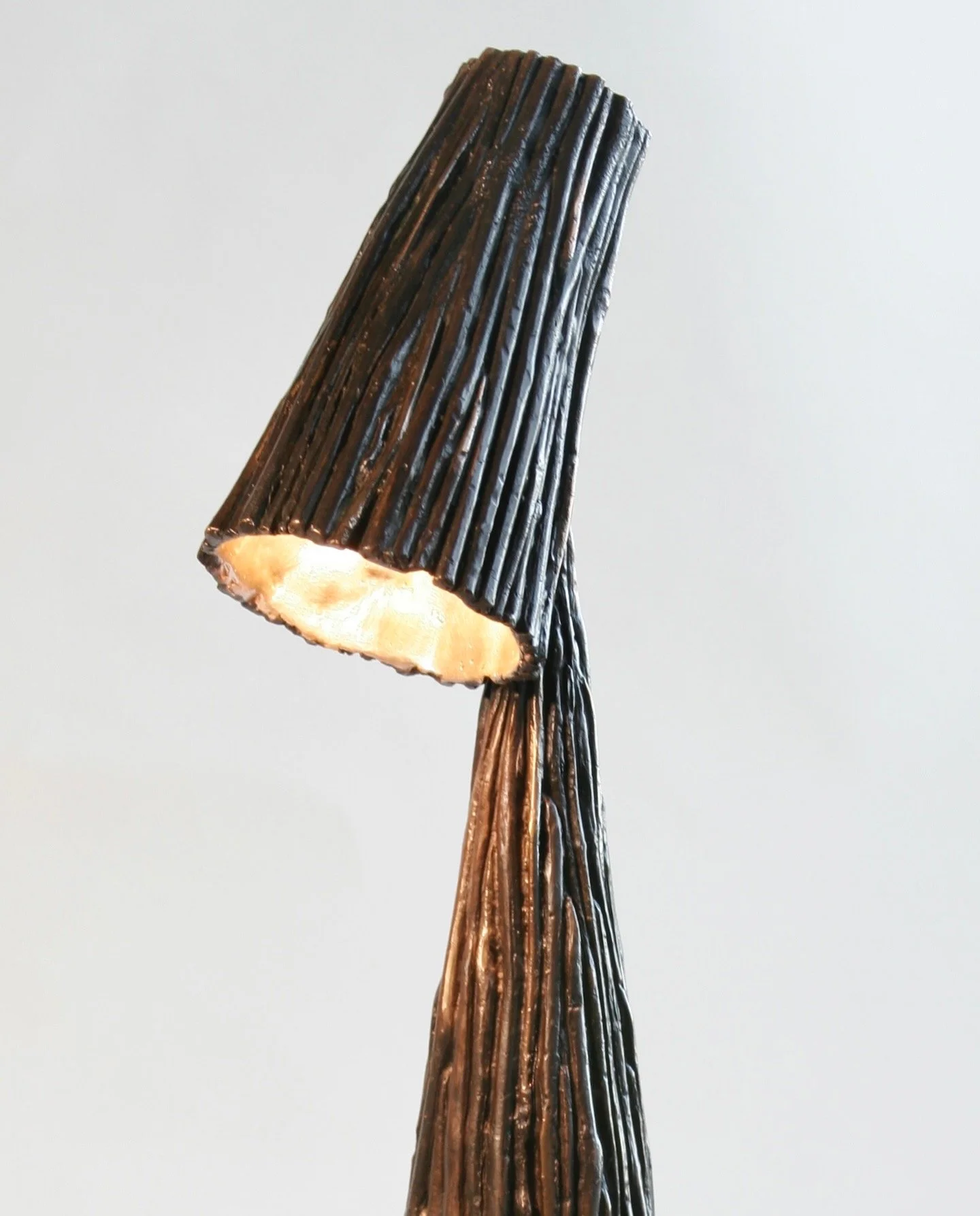 Bruder Licht - handmade bronze casted light by Dietrich Carle