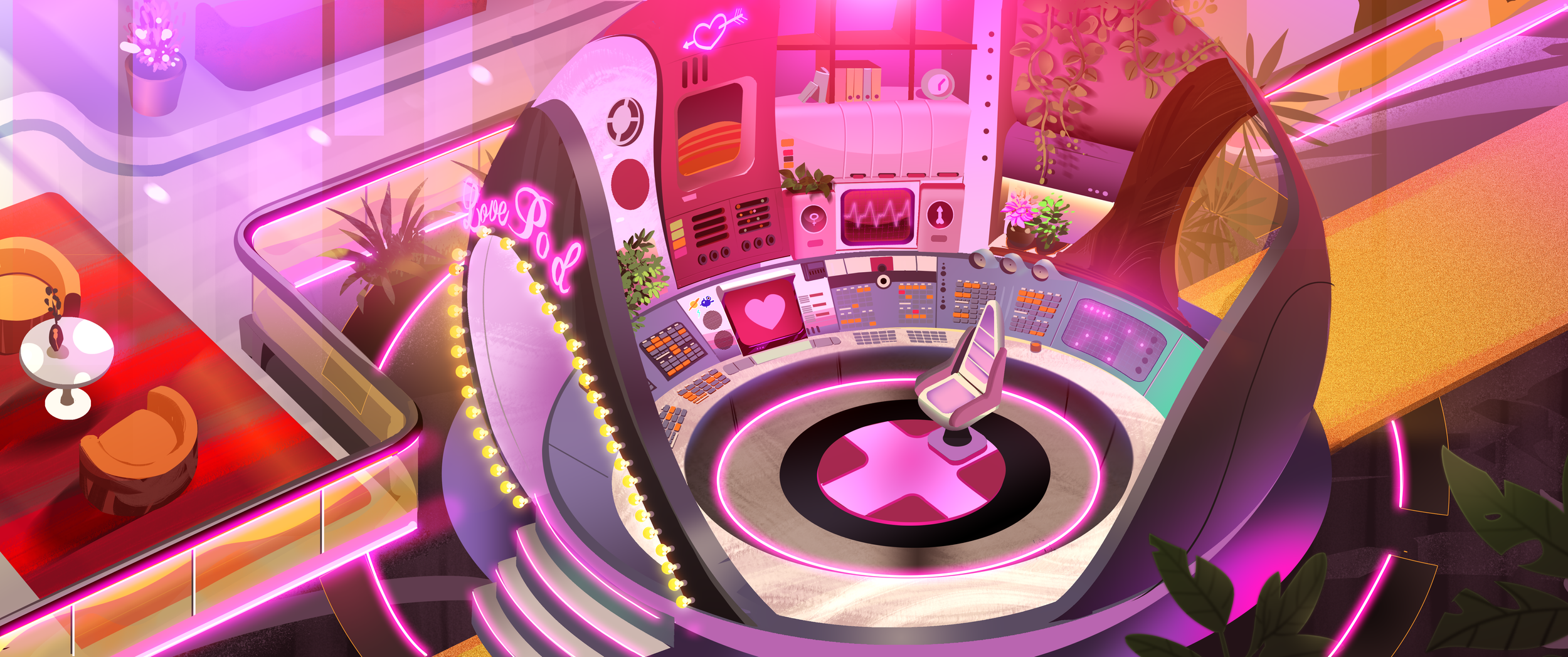 Final image after feedback on color from the client.