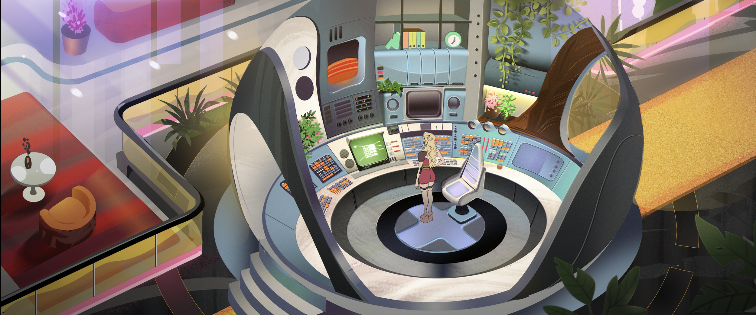 After client picks the thumbnail they like, we work on color and details