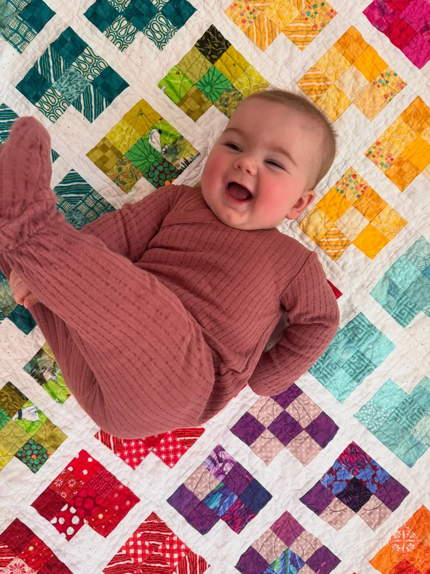 six months of Mira Esme. Johnny to Luka, Rosie to emi— (you’re her cutie wittle baby as she says). You have two teeth, love trying food, love the boob the most tho. Have slept thru the night only twice. But you are joy. Truly the sweetest