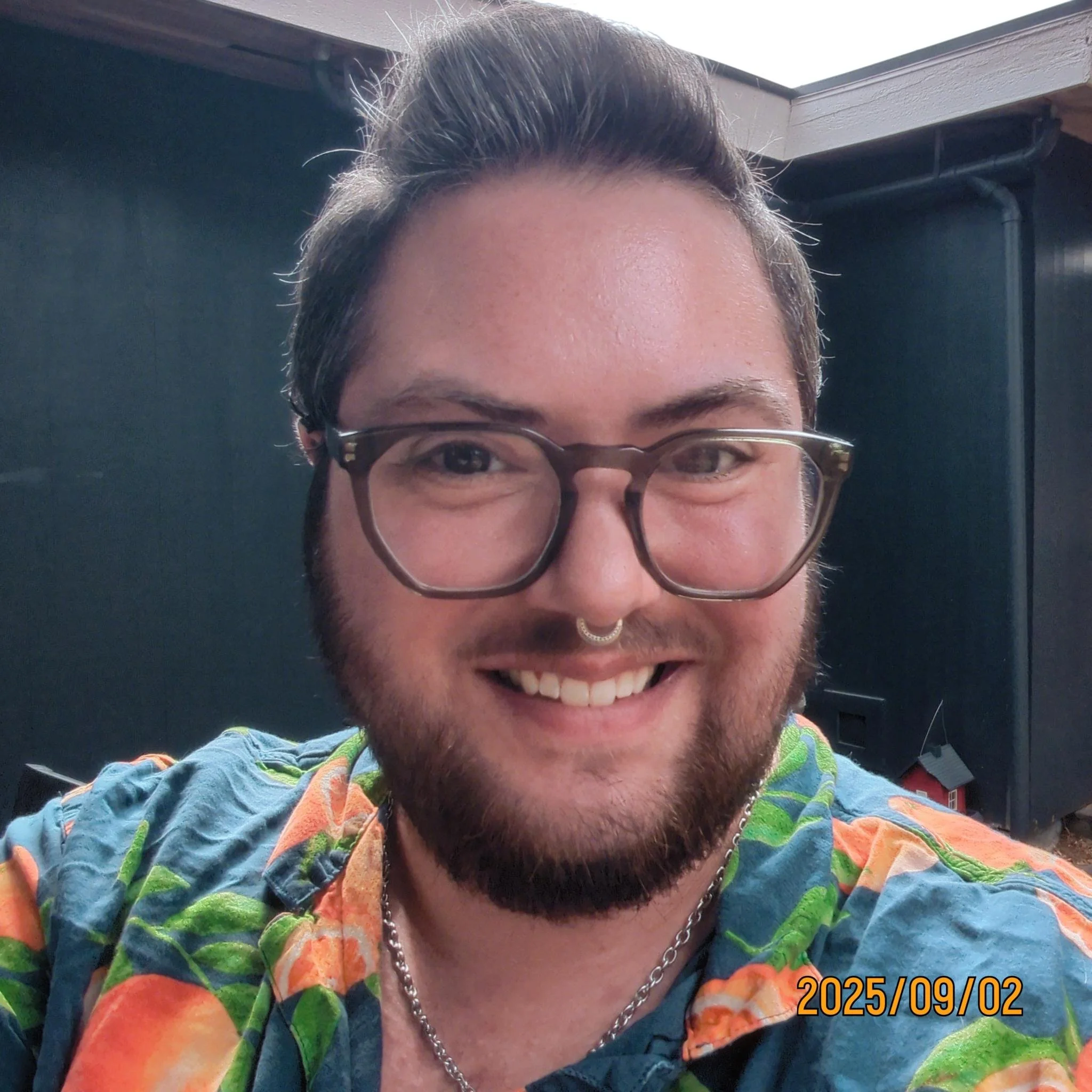 Rowan at his home in September, 2025